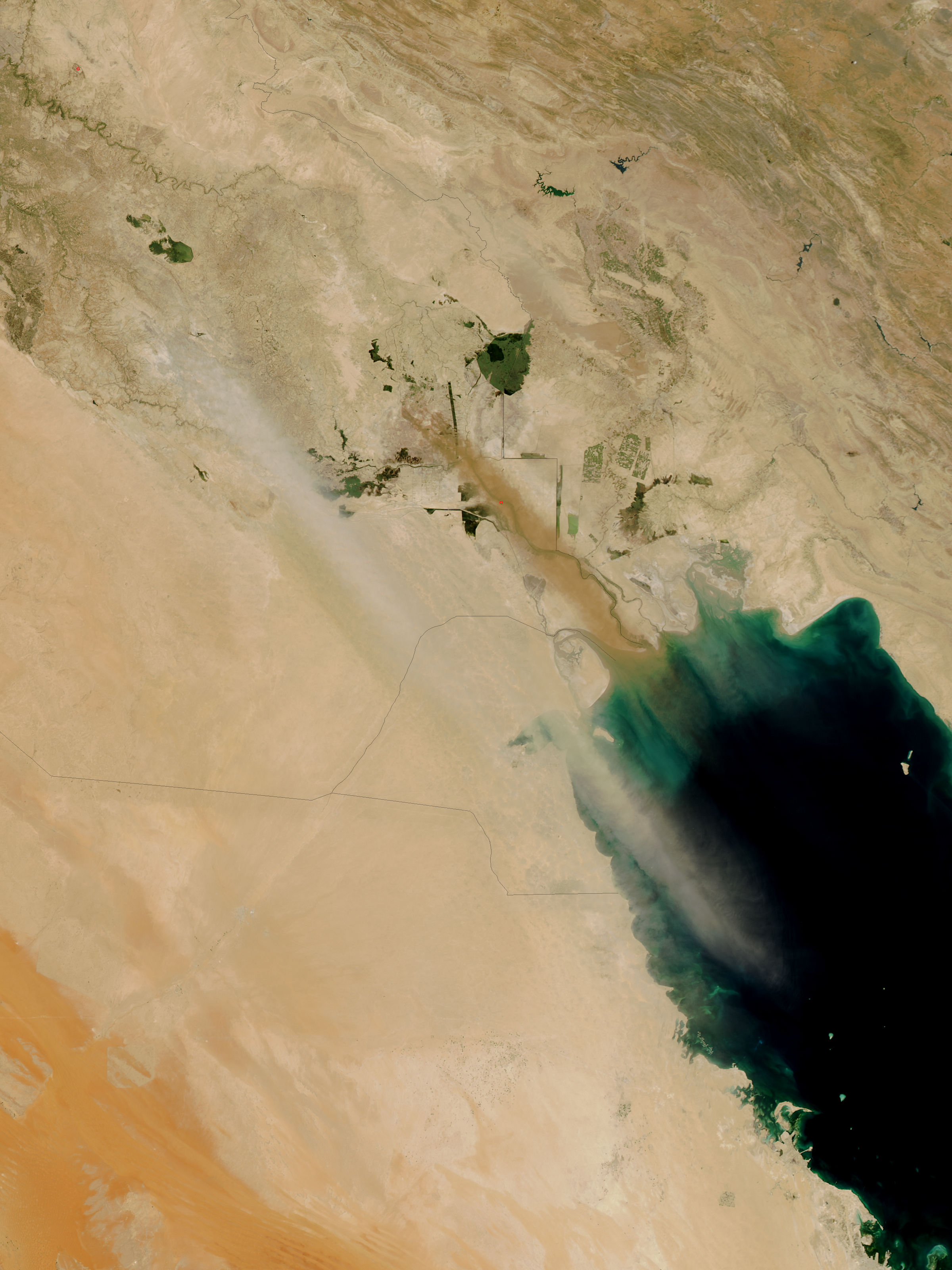 Dust storms in Iraq - related image preview