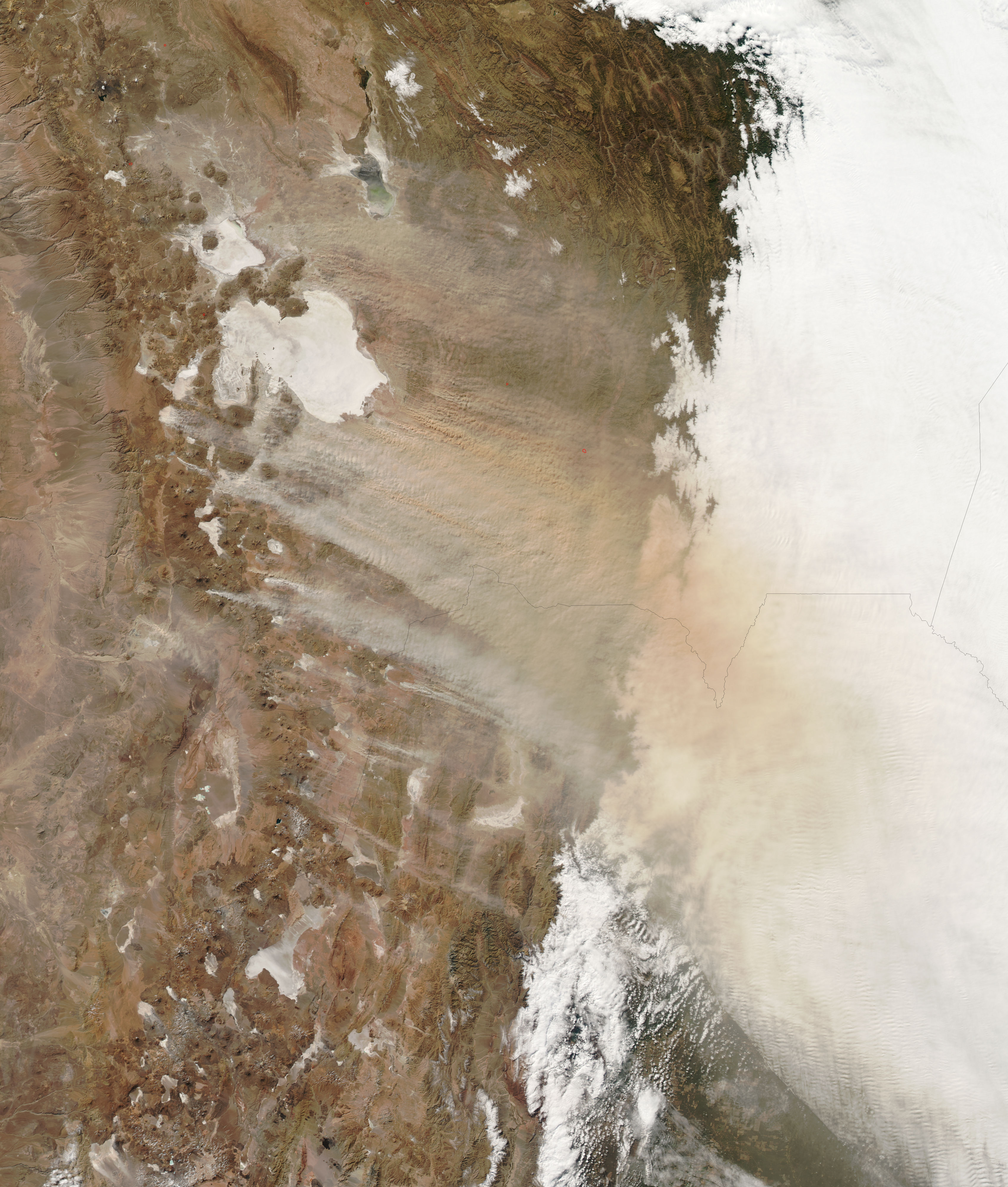 Dust storms in Bolivia - related image preview