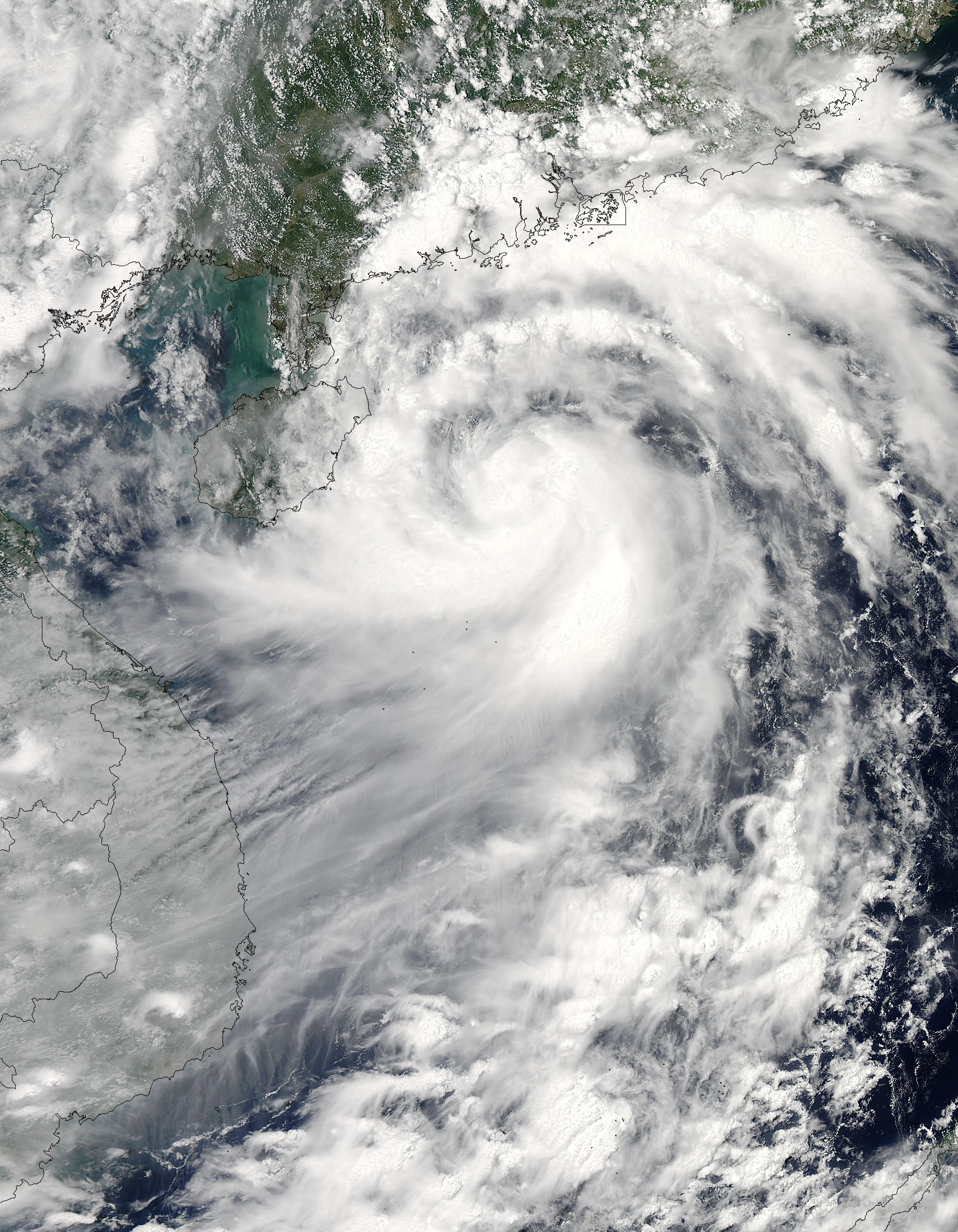 Tropical Storm Chanthu (04W) approaching China - related image preview