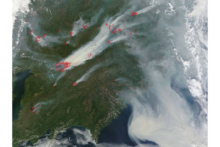 Fires and smoke in eastern Siberia - related imagethumbnail