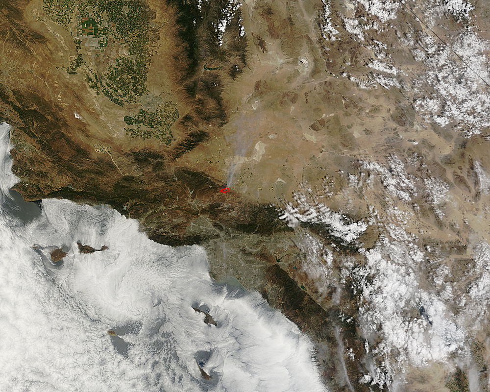 Crown Fire near Los Angles, California - related image preview