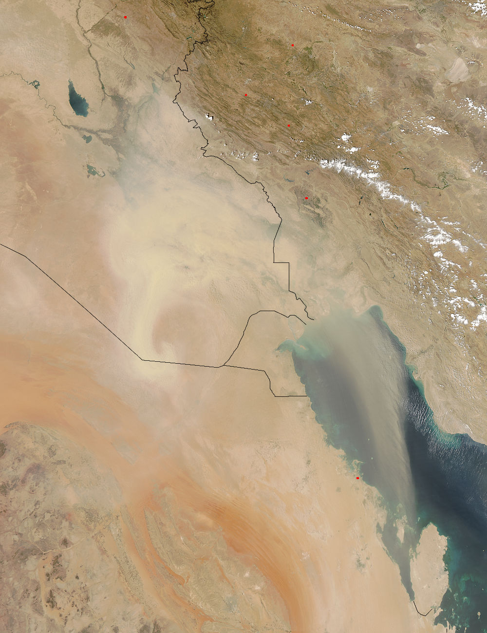 Dust storm in Iraq - related image preview