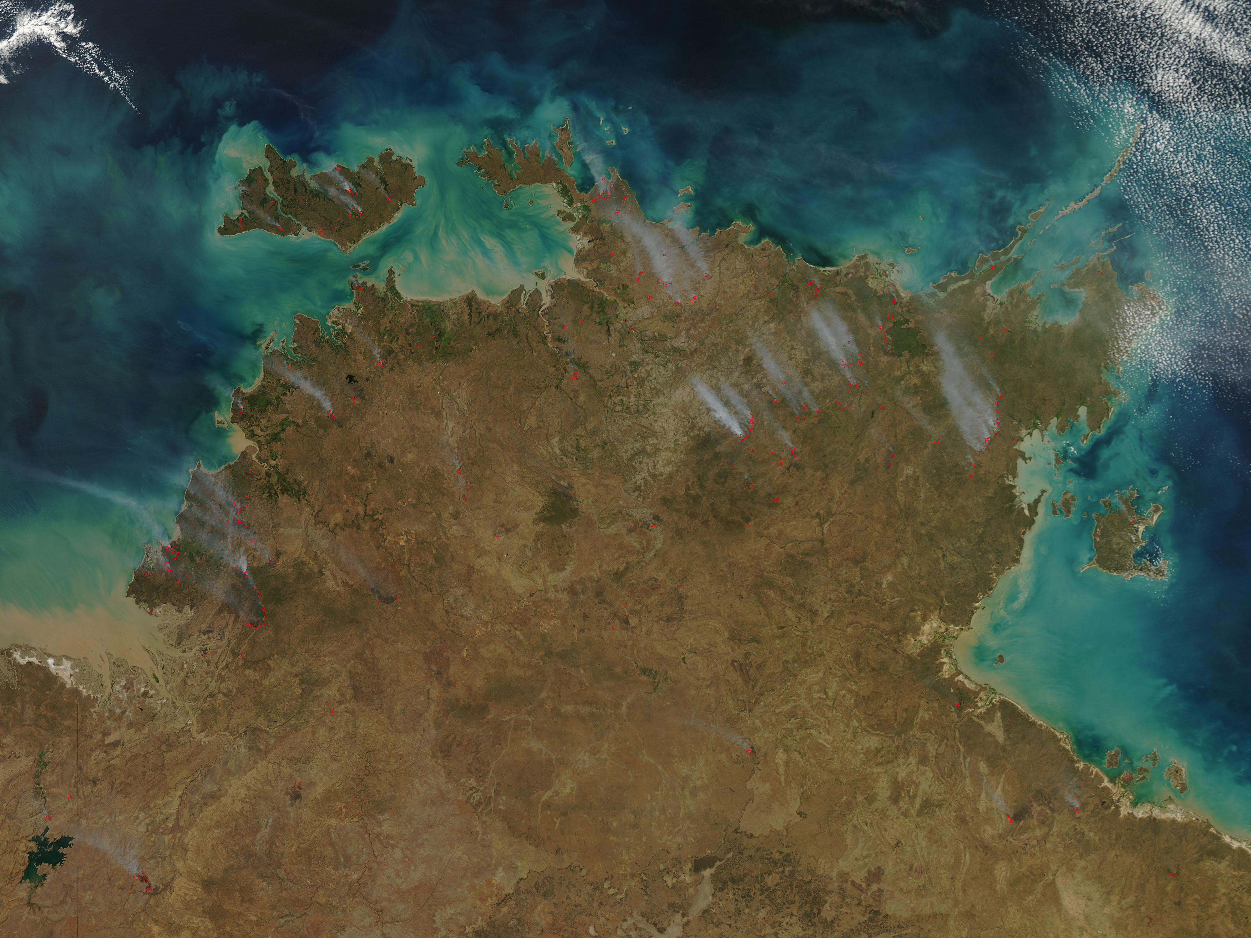 Fires in northern Australia - related image preview
