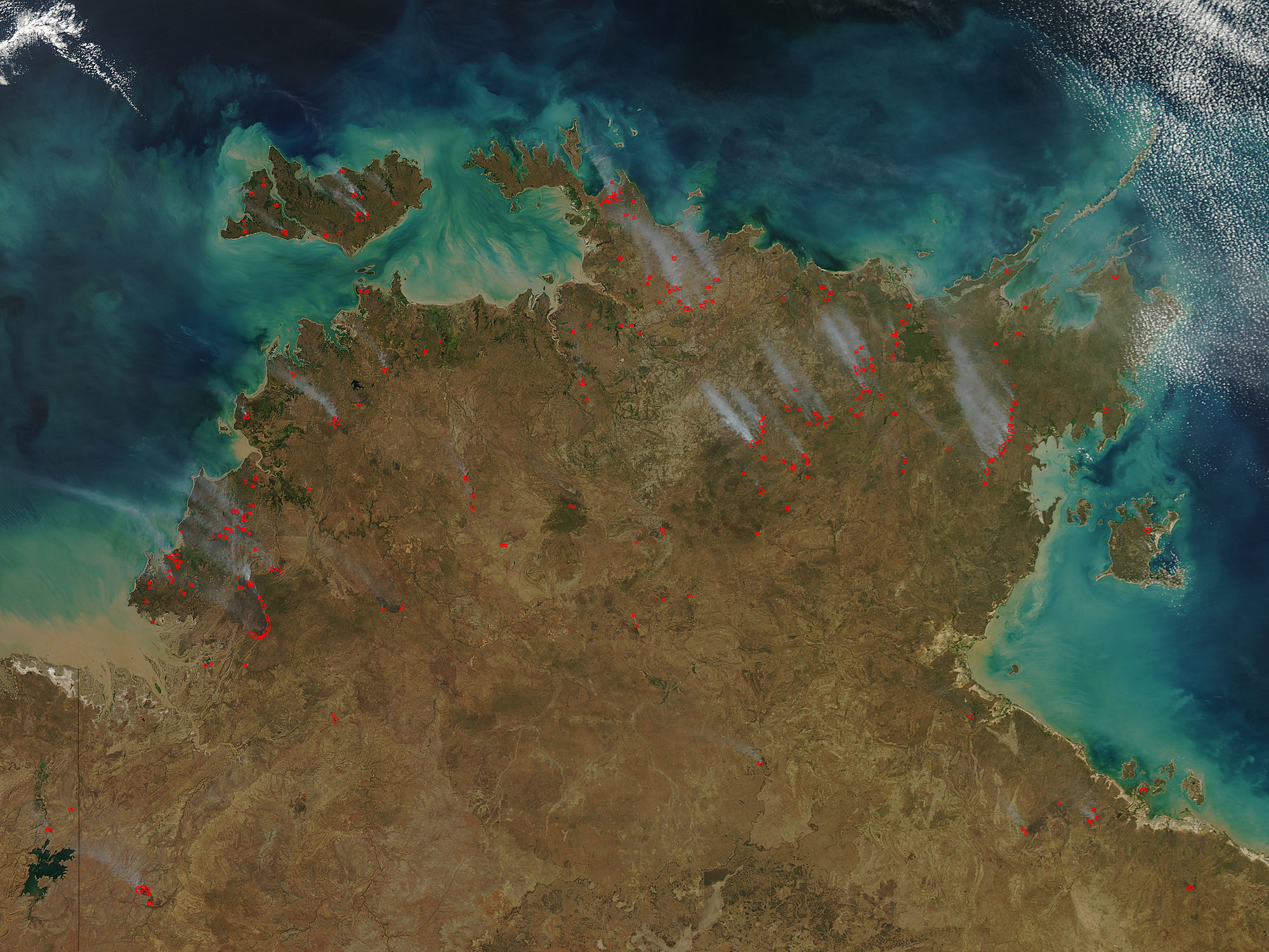 Fires in northern Australia - related image preview