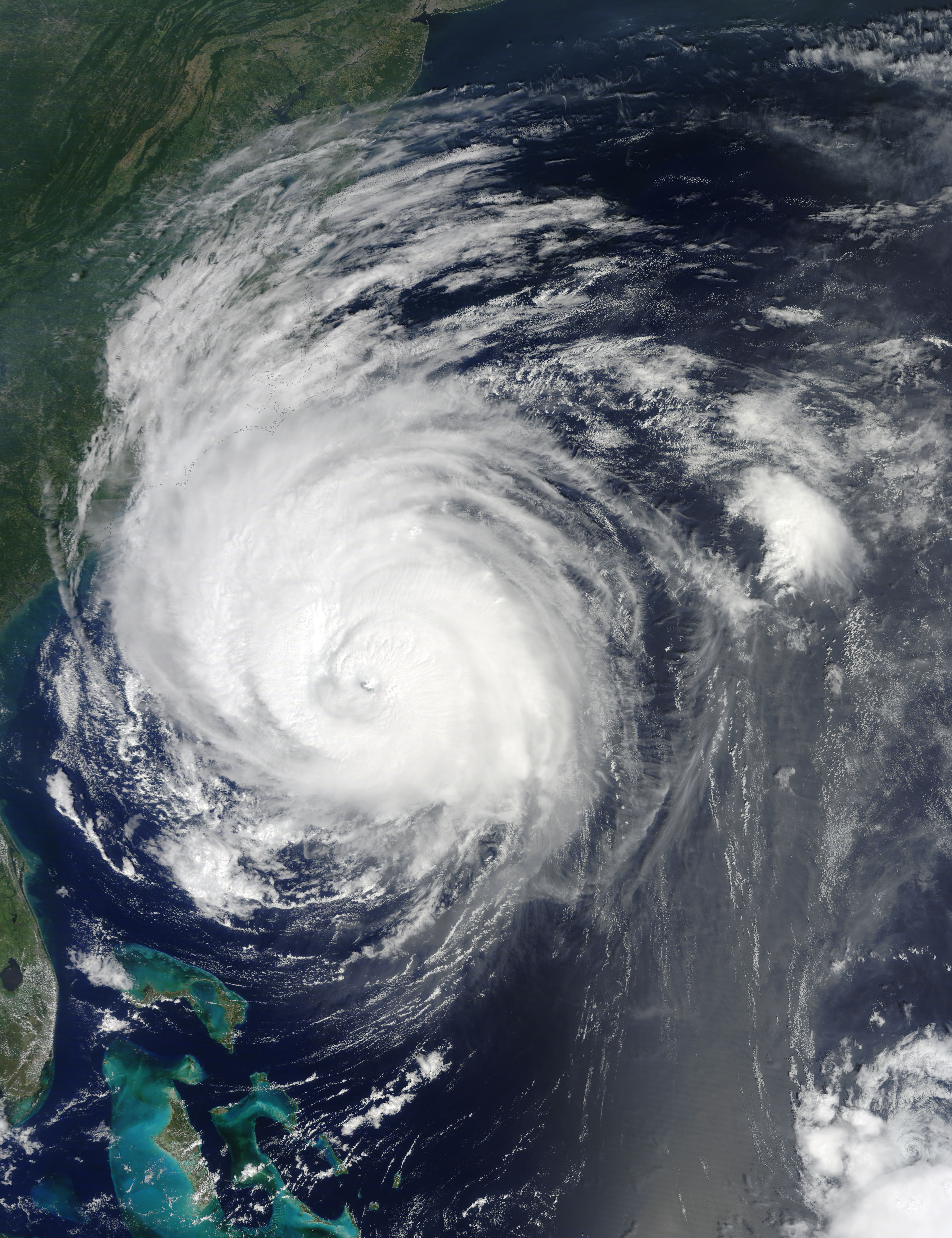 Hurricane Earl (07L) off the southeastern United States (Input Direct Broadcast data courtesy Univer - related image preview