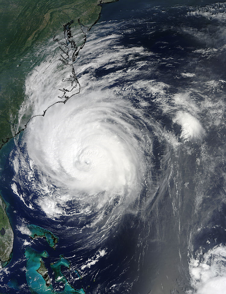 Hurricane Earl (07L) off the southeastern United States (Input Direct Broadcast data courtesy Univer - related image preview