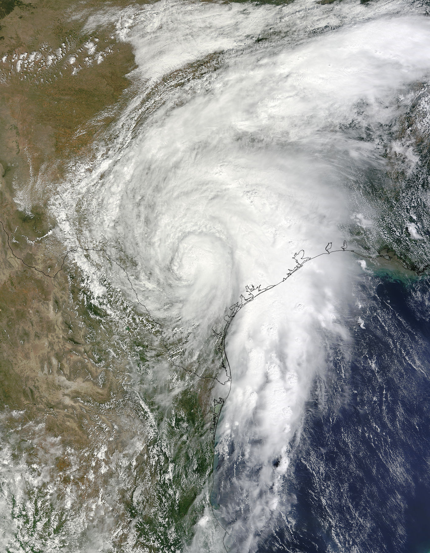 Tropical Storm Hermine (10L) over Texas - related image preview