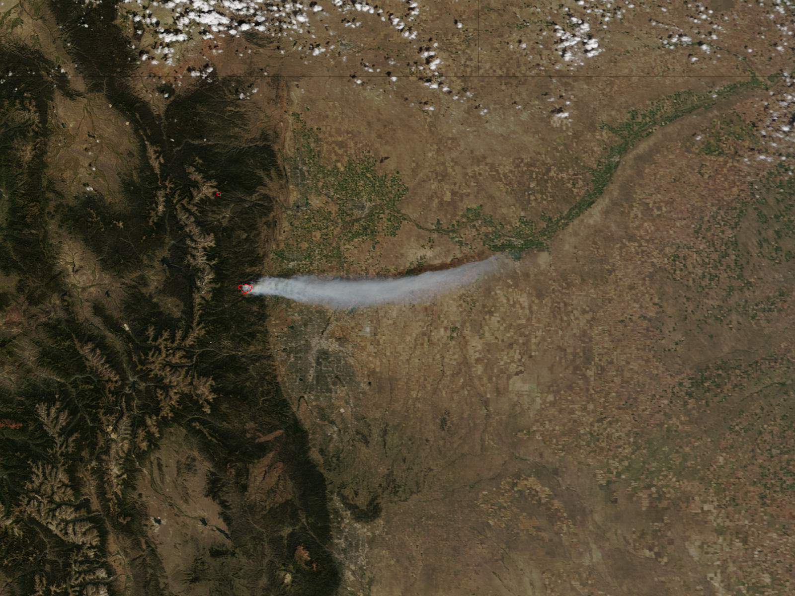 Four Mile Canyon Fire near Boulder, Colorado - related image preview