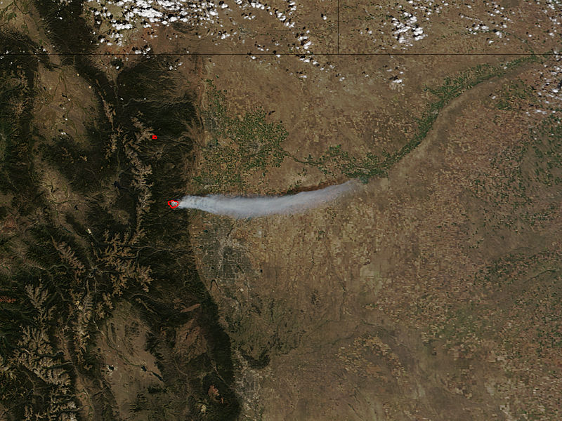 Four Mile Canyon Fire near Boulder, Colorado - related image preview