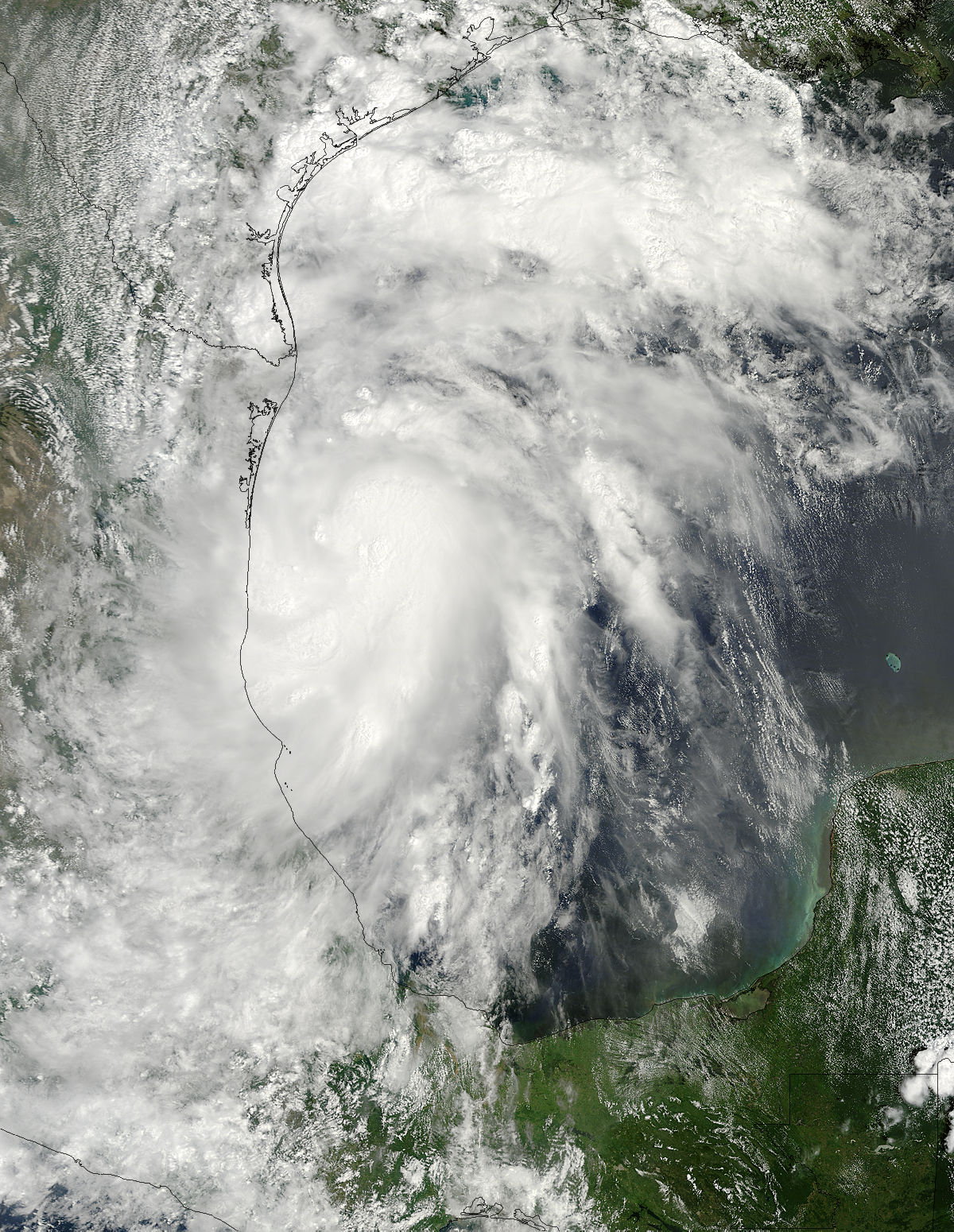 Tropical Storm Hermine (10L) in the Gulf of Mexico - related image preview