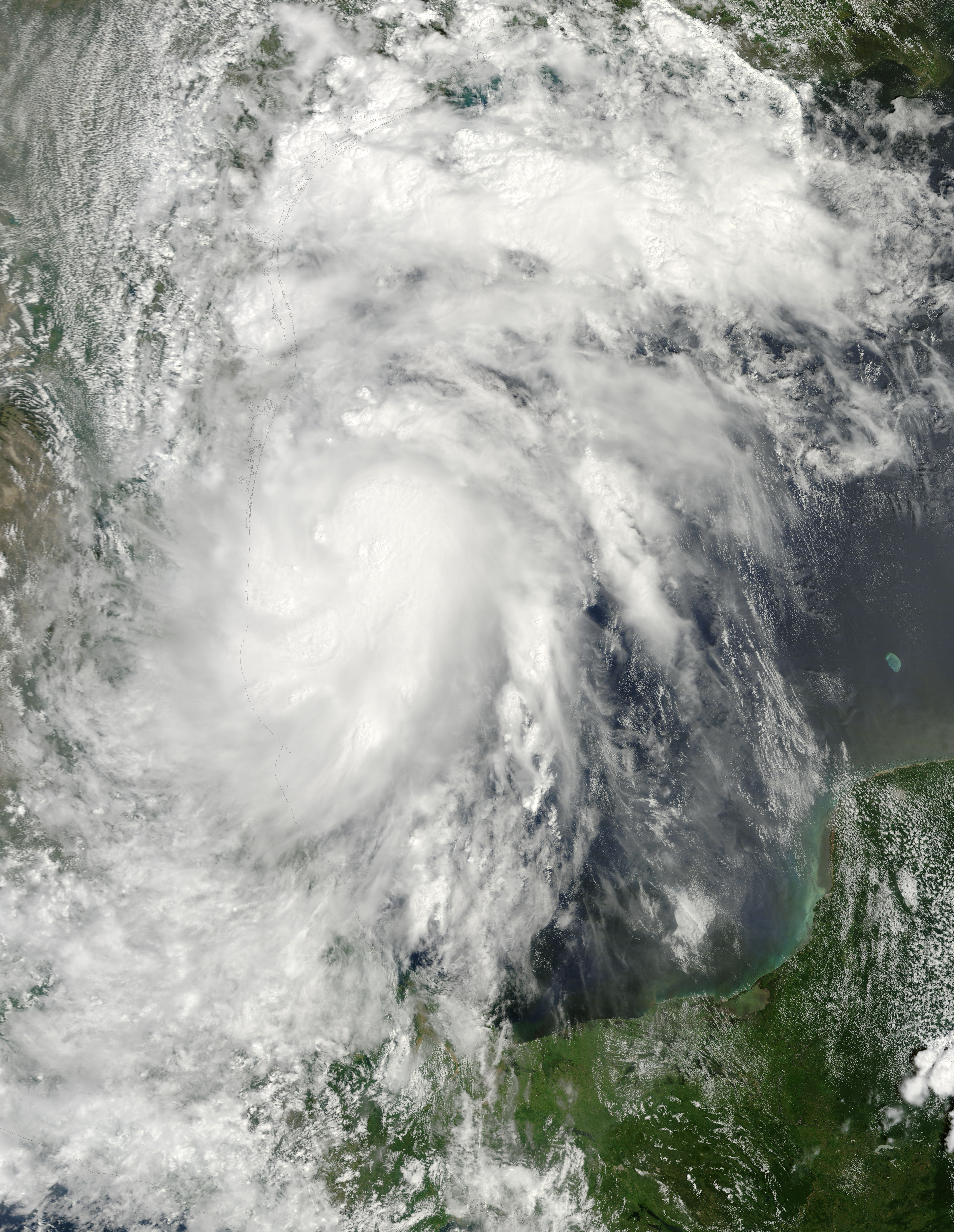 Tropical Storm Hermine (10L) in the Gulf of Mexico - related image preview