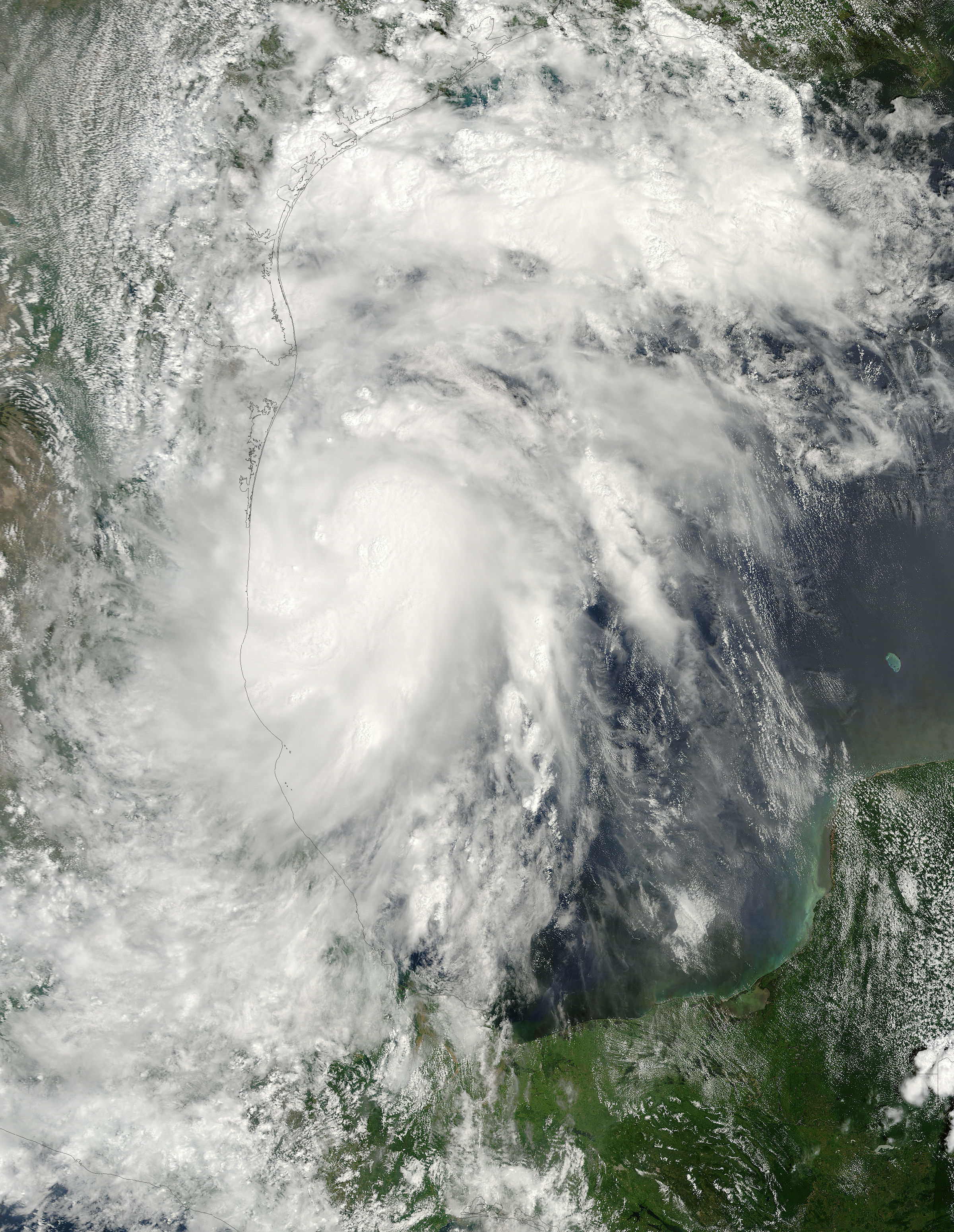 Tropical Storm Hermine (10L) in the Gulf of Mexico - related image preview