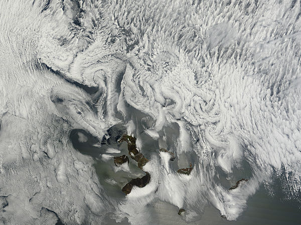 Cloud vortices off Galapagos Islands - related image preview
