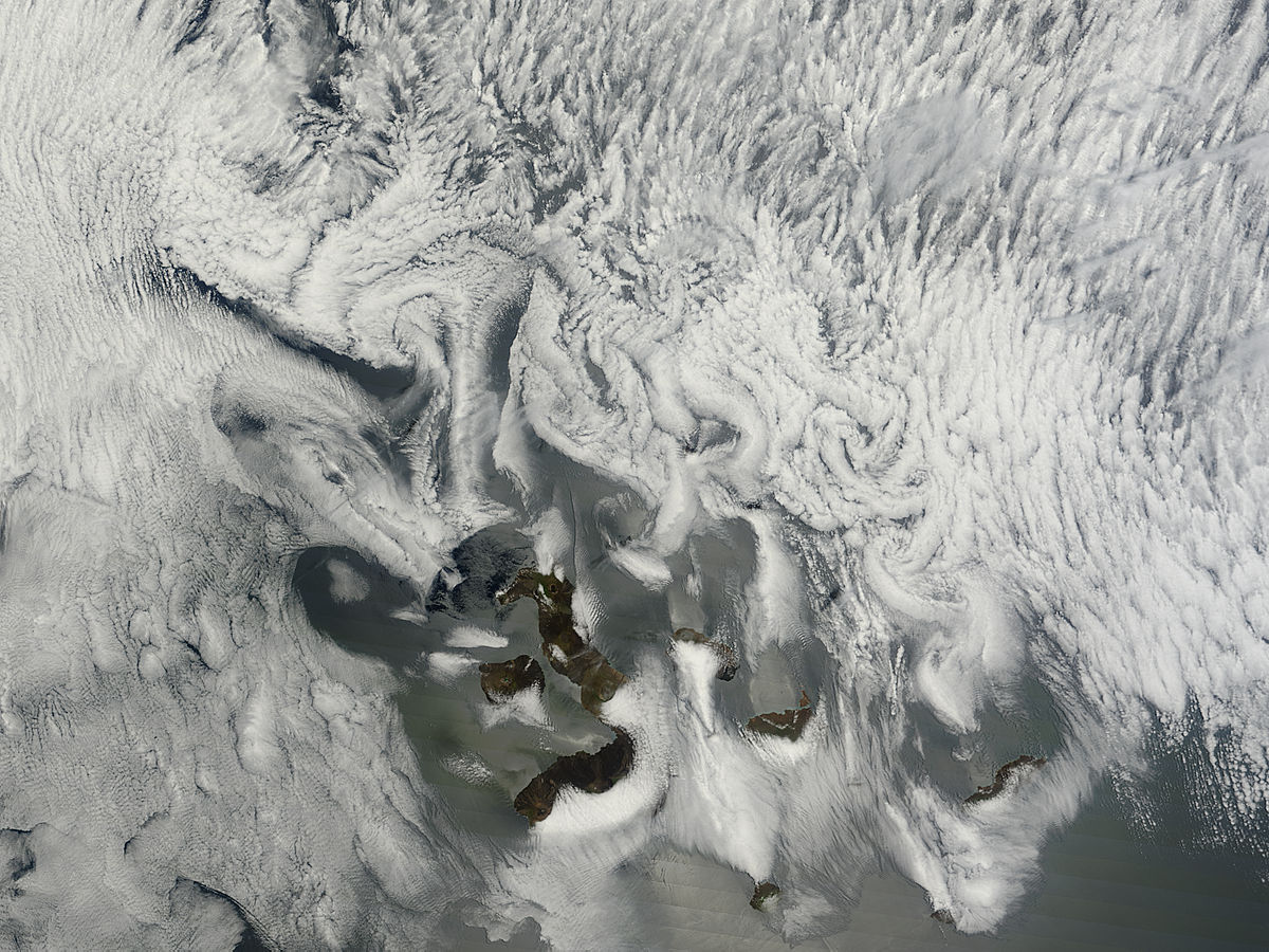 Cloud vortices off Galapagos Islands - related image preview