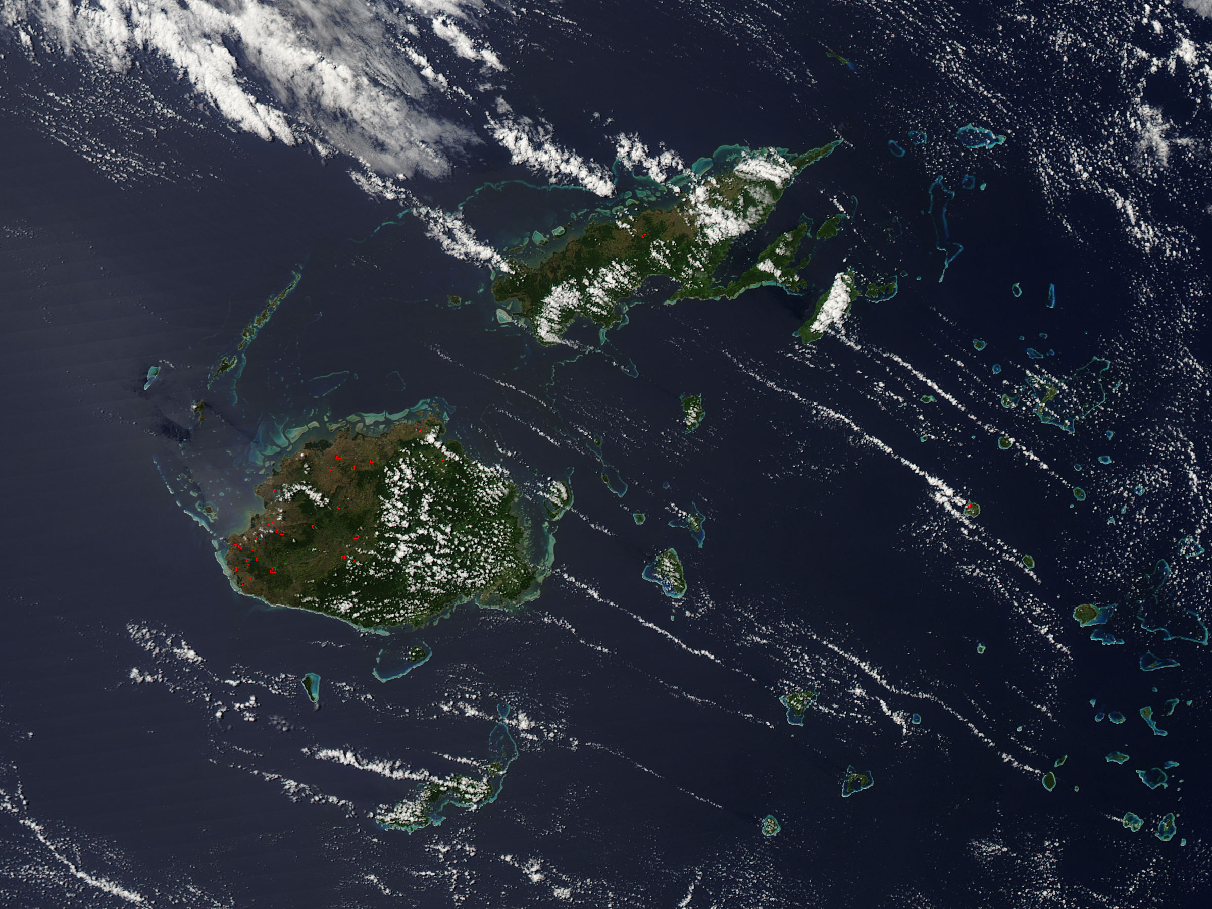 Fires in the Fiji Islands - related image preview