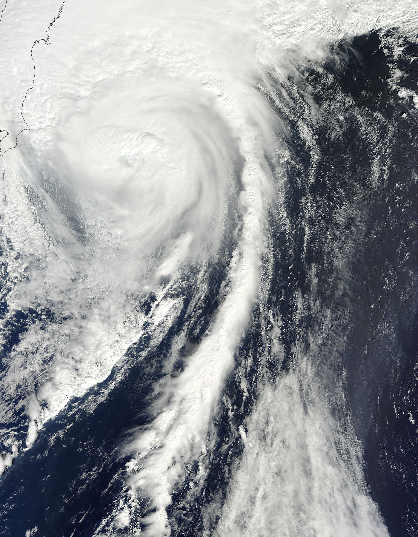 Typhoon Malakas (13W) off Japan - related image preview