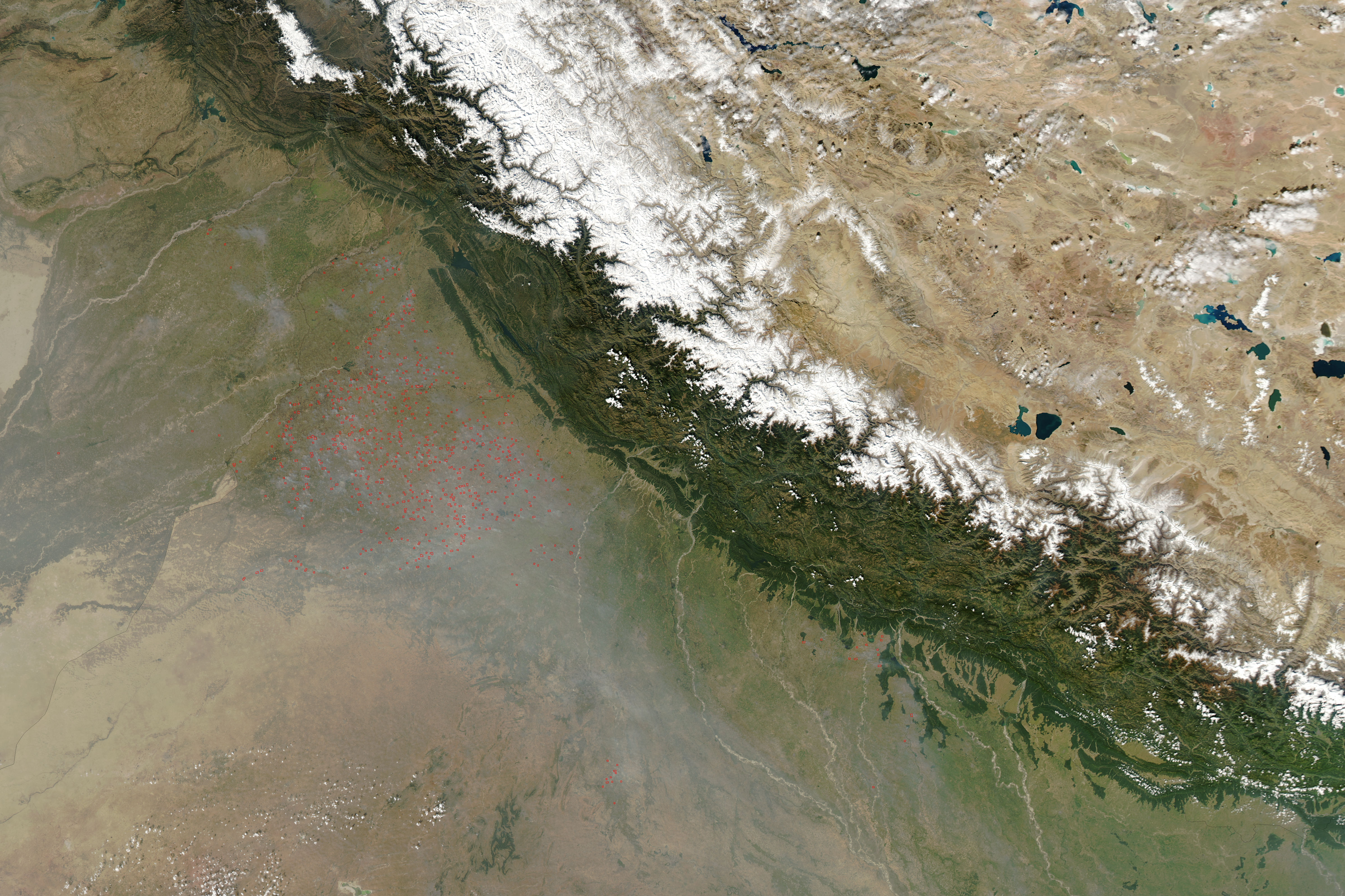 Fires in northern India - related image preview