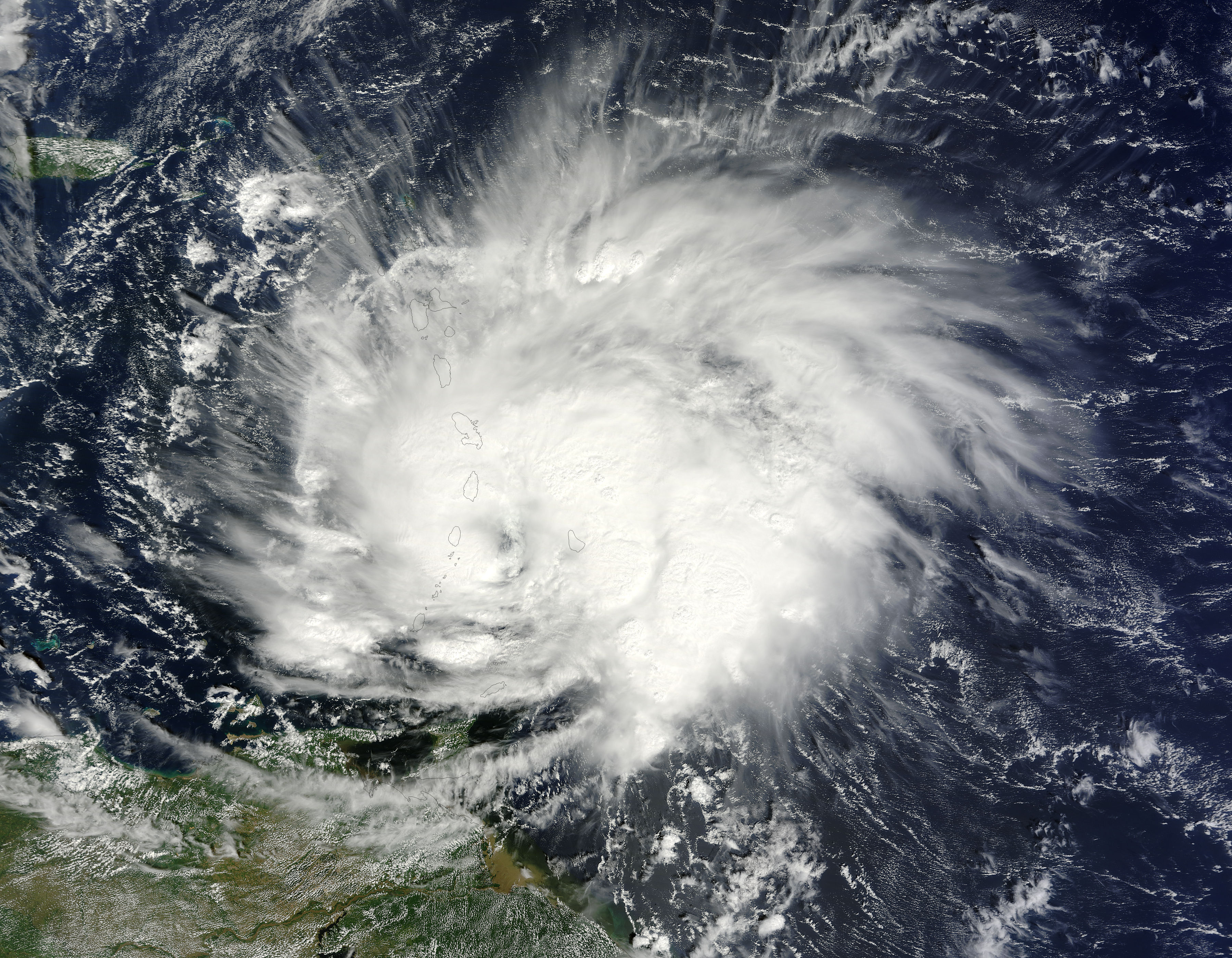 Hurricane Tomas (21L) over the Lesser Antilles - related imagethumbnail