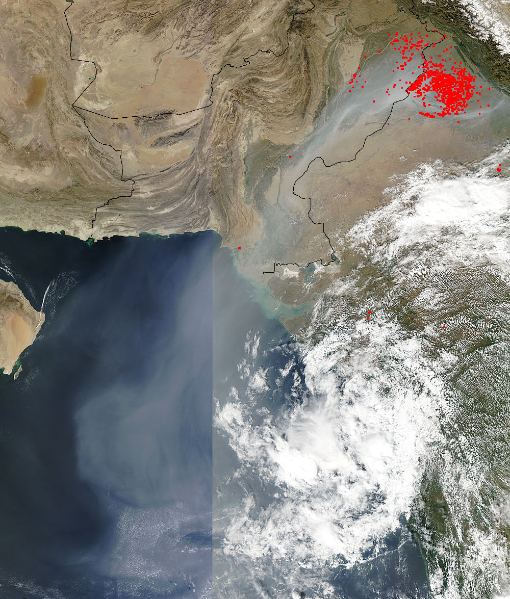 Fires and smoke in northern India - related imagethumbnail