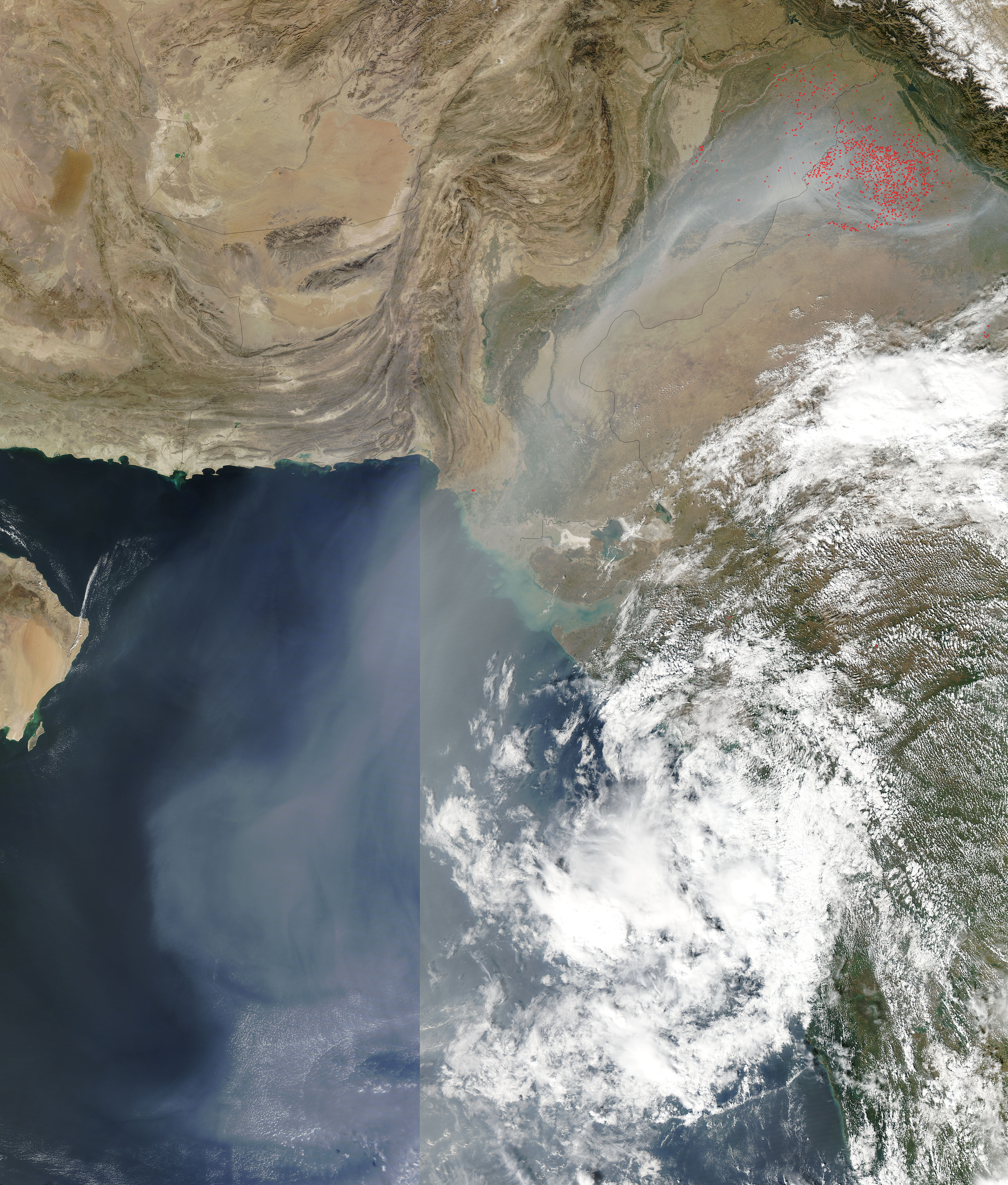 Fires and smoke in northern India - related imagethumbnail