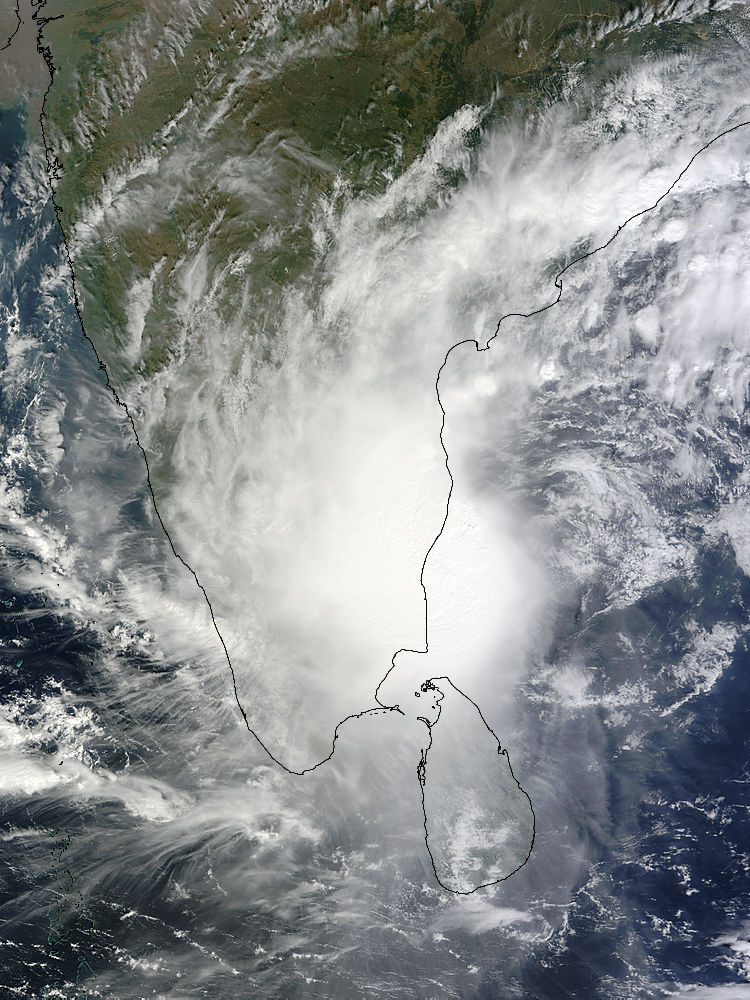 Tropical Cyclone Jal (05B) over India - related imagethumbnail