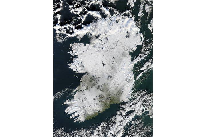 Snow in Ireland - selected child image