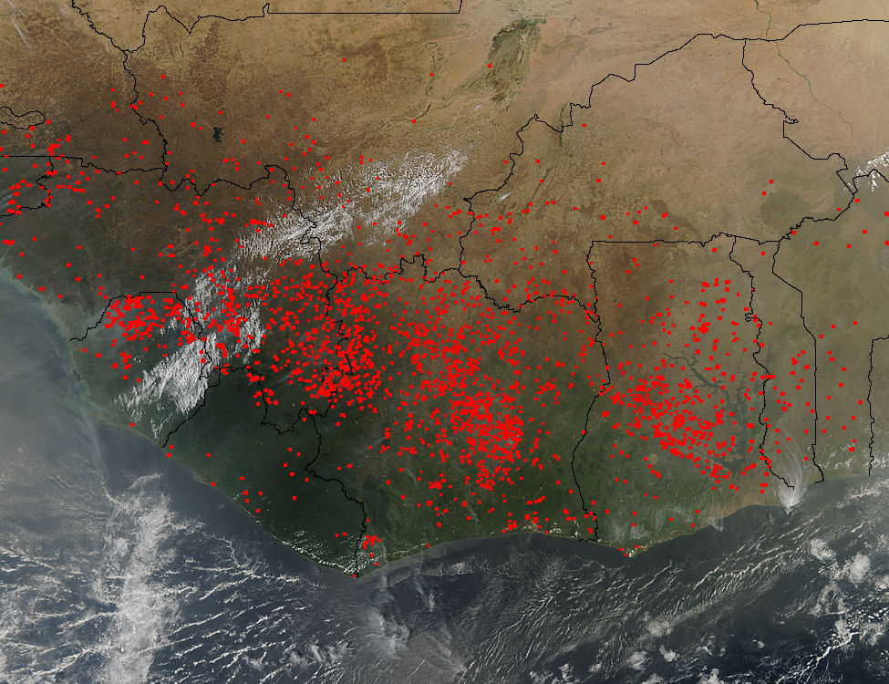 Fires in West Africa - related image preview