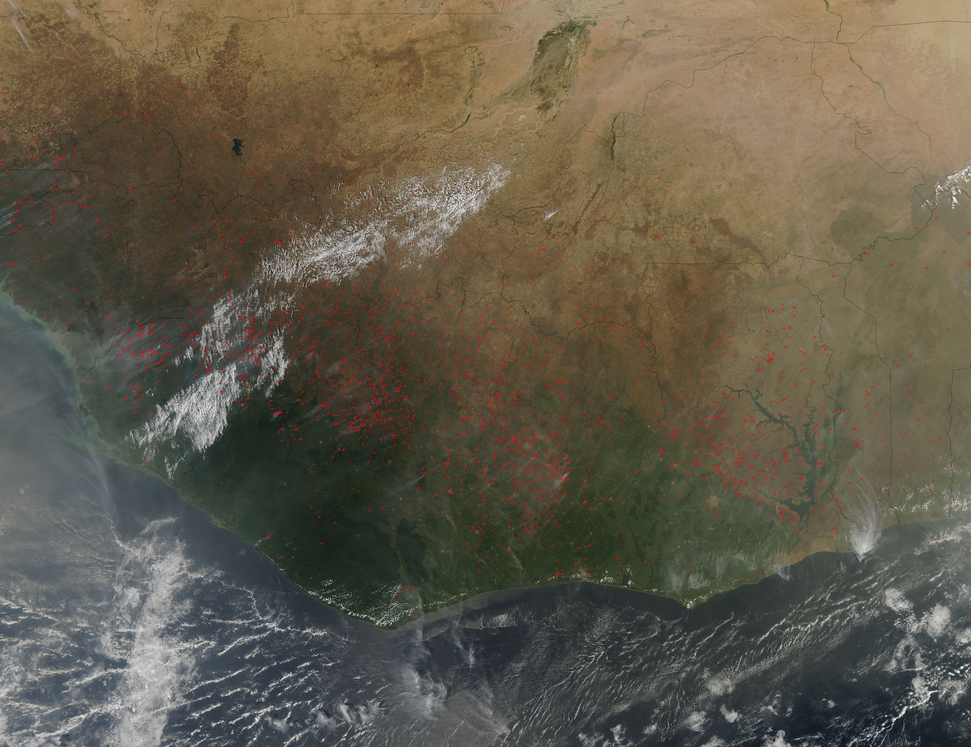 Fires in West Africa - related image preview