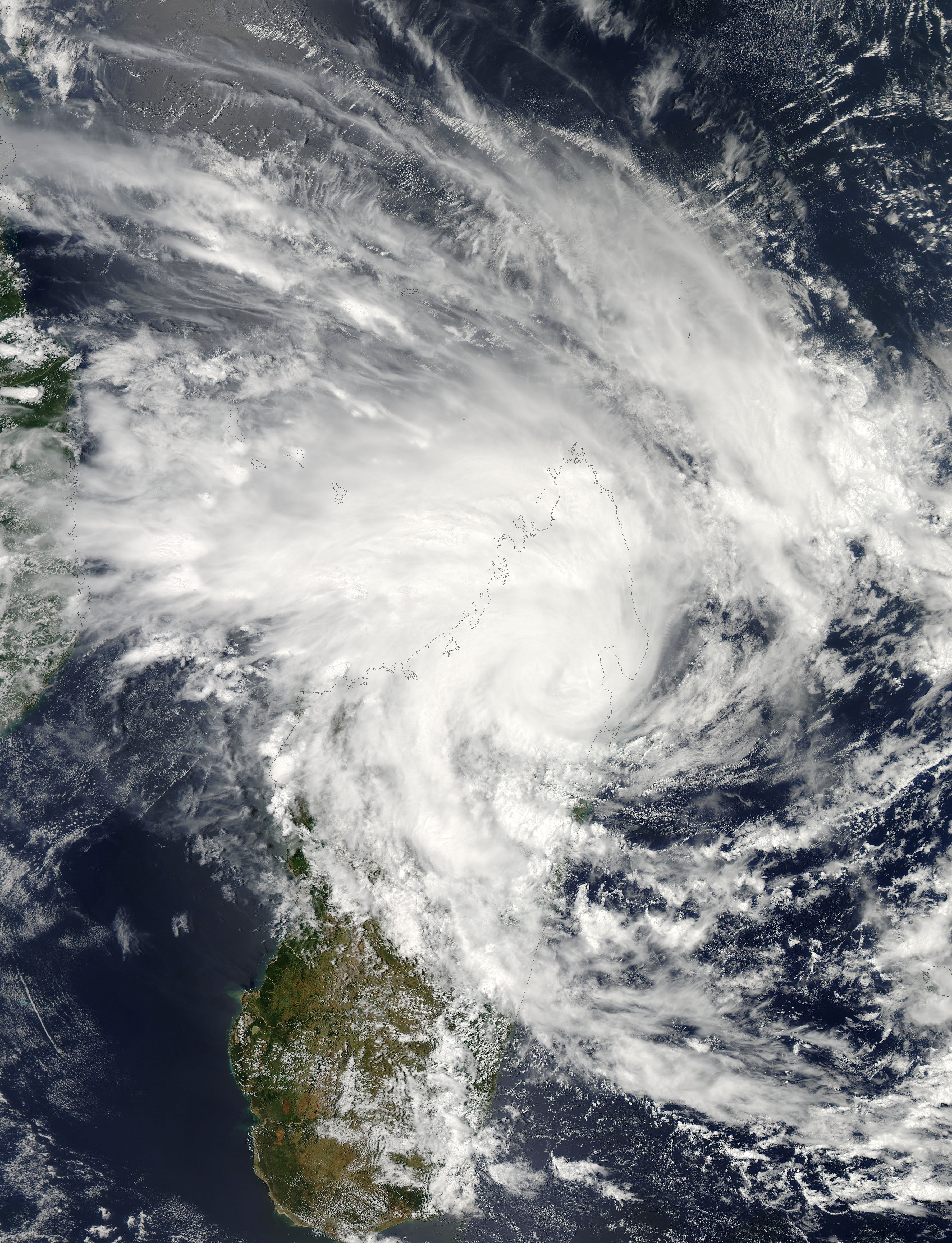 Tropical Cyclone Bingiza (13S) over Madagascar - related image preview