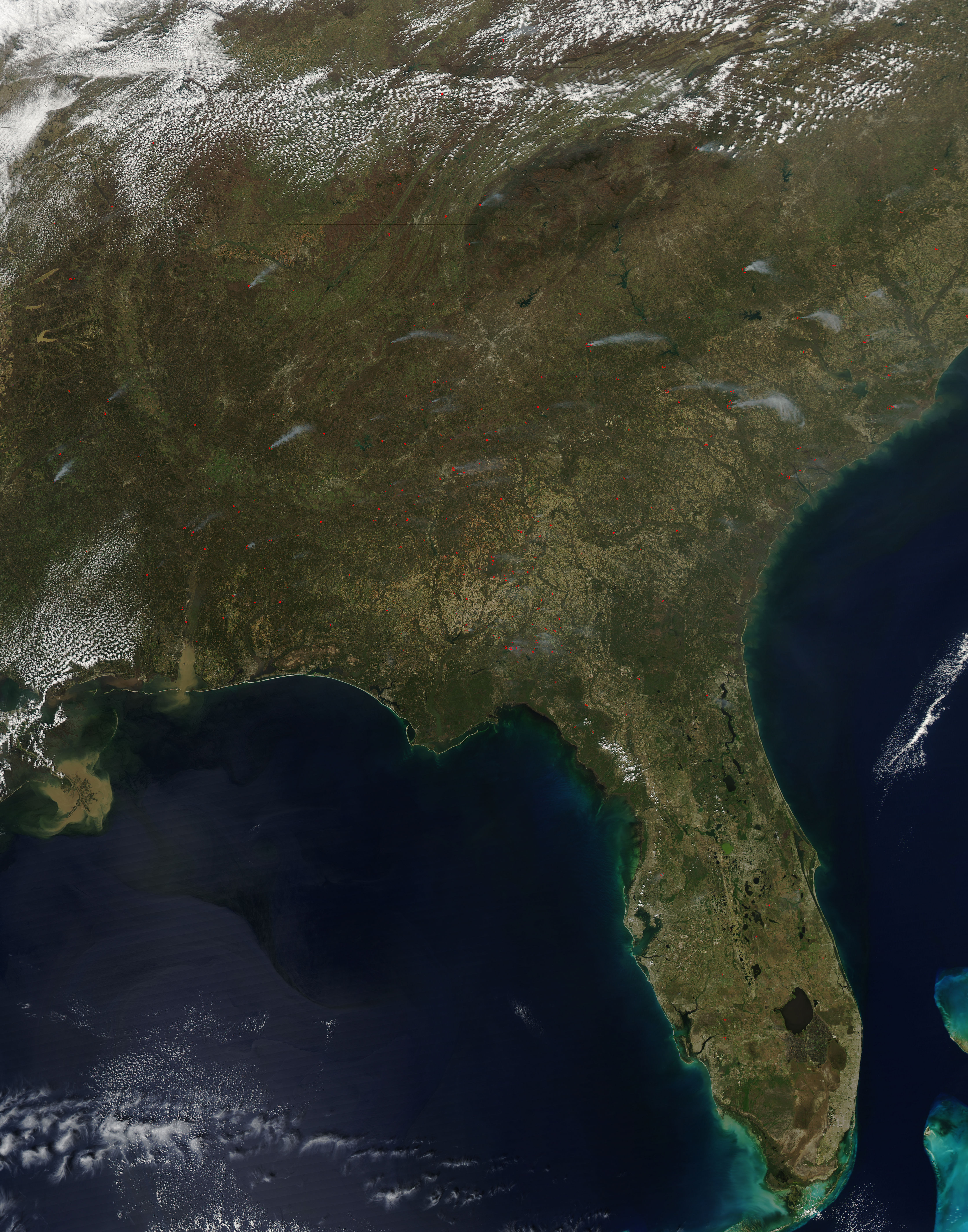 Fires in southeastern United States - related image preview