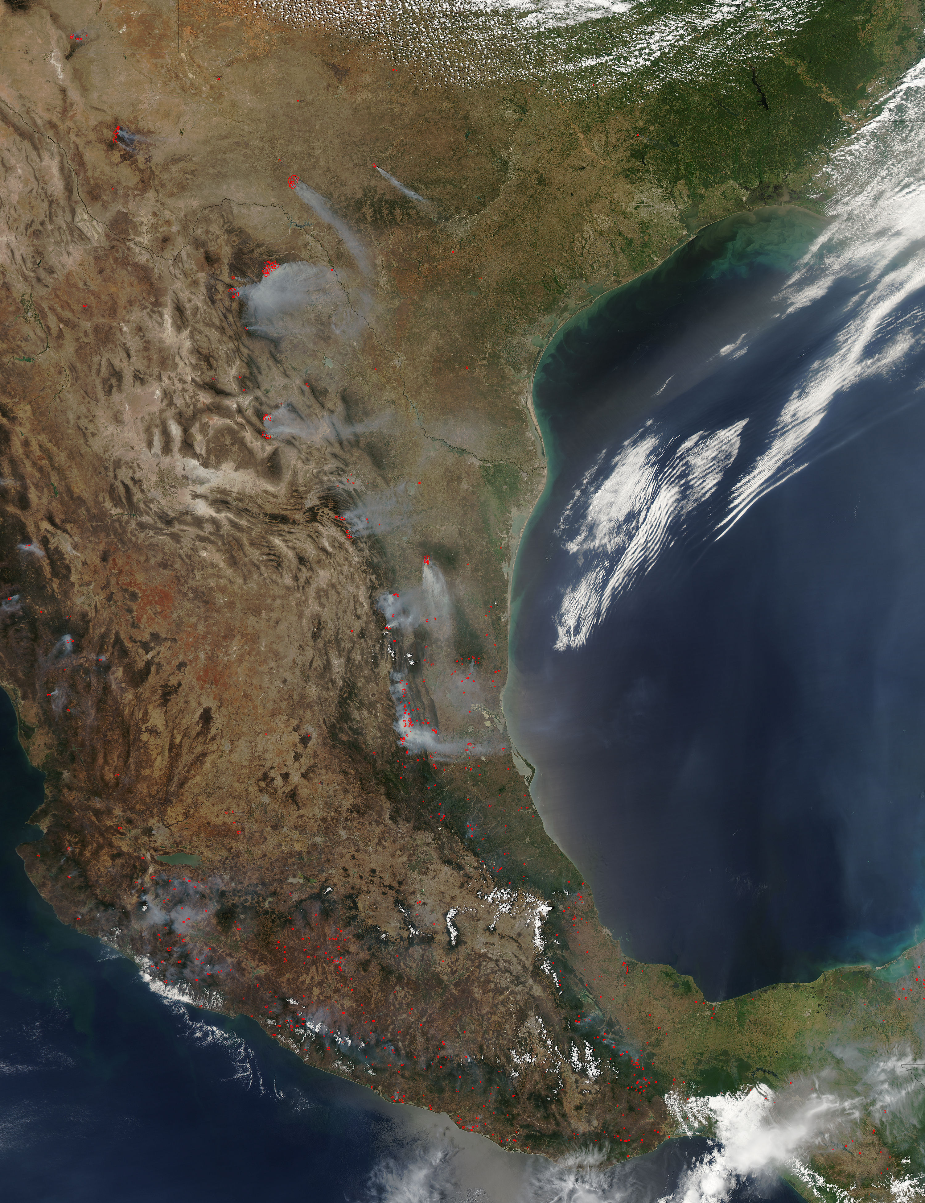 Fires in Mexico and Texas - related image preview