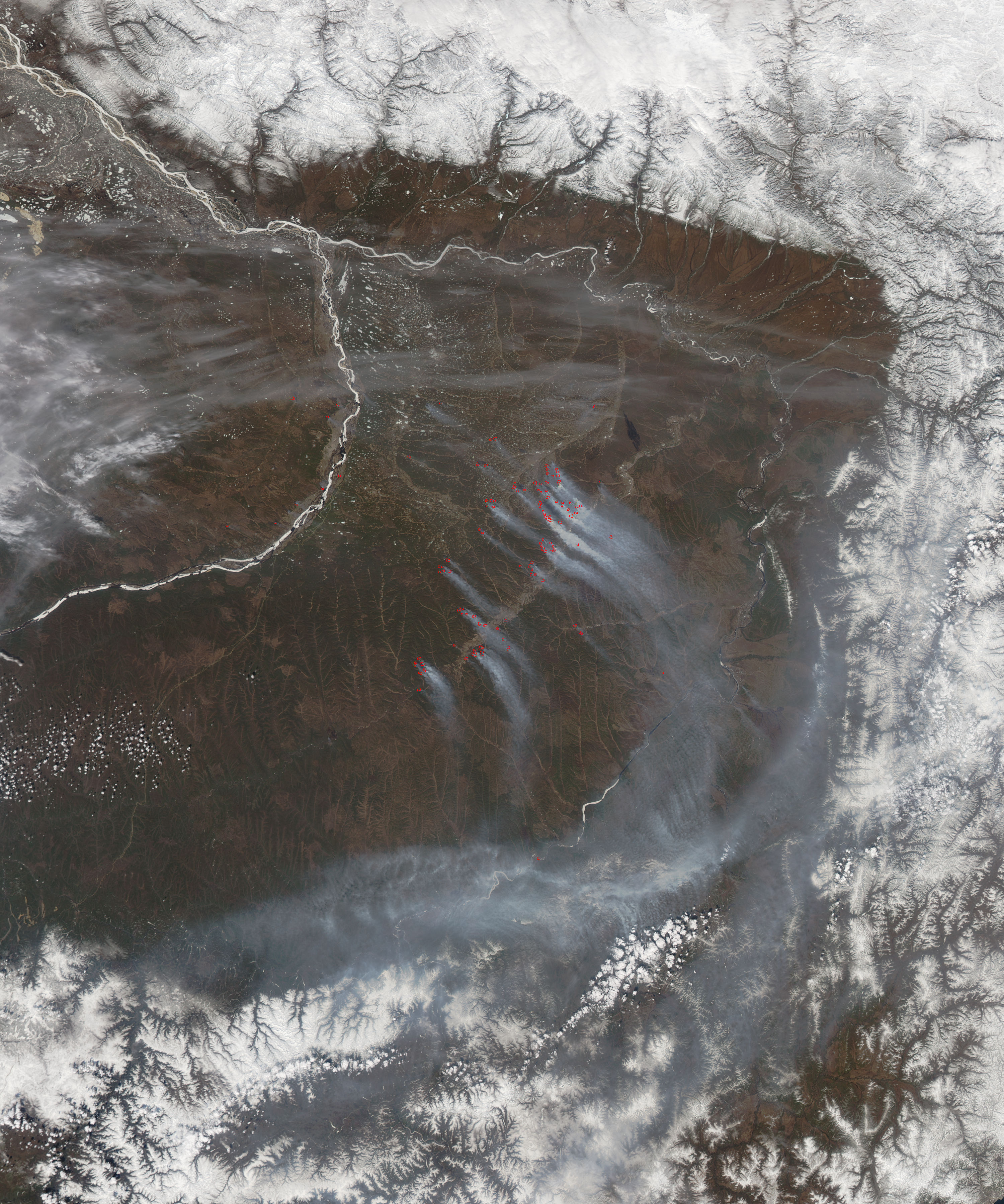 Fires in eastern Russia - related image preview