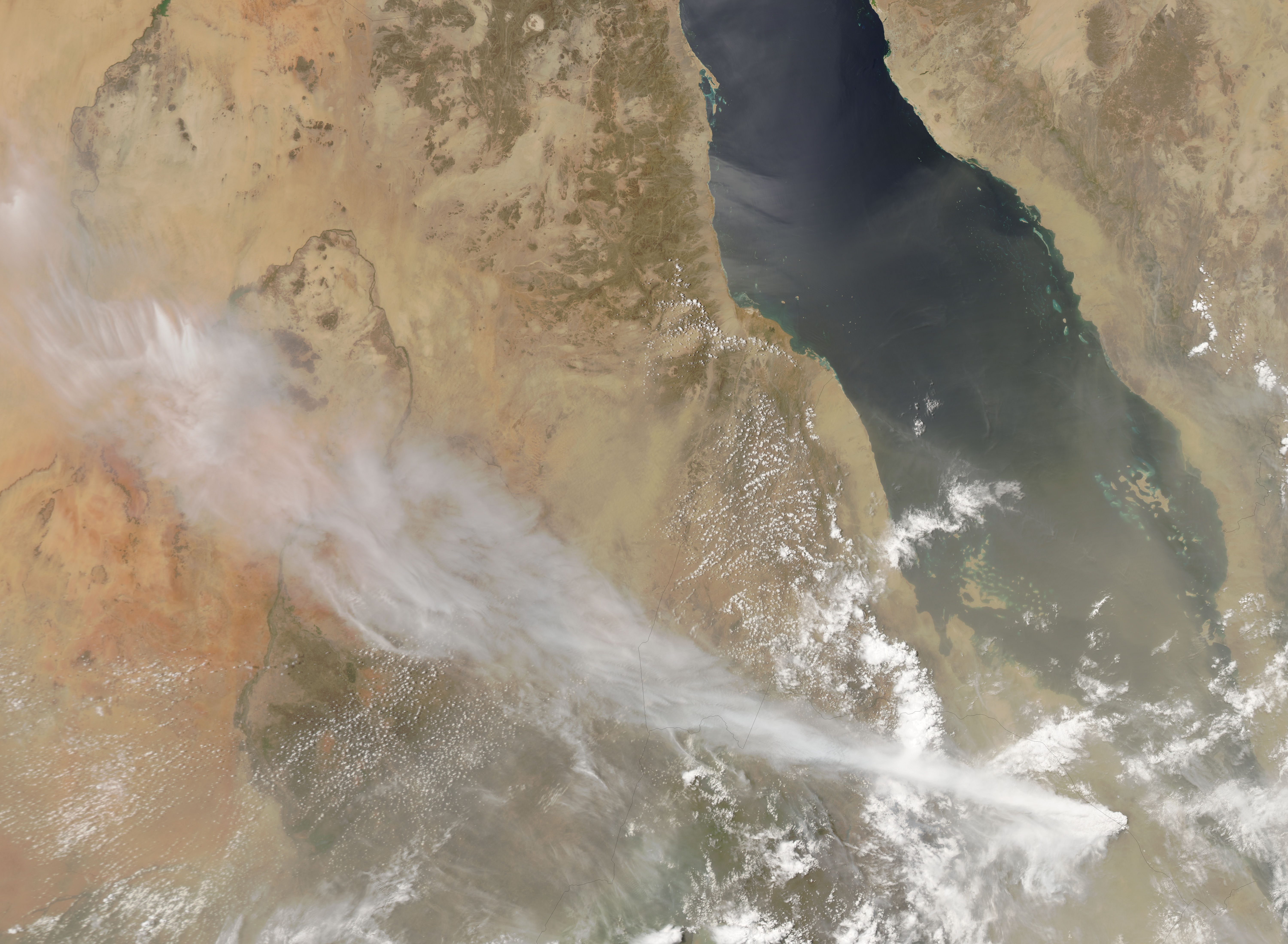 Plume from Nabro volcano, Eritrea - related image preview