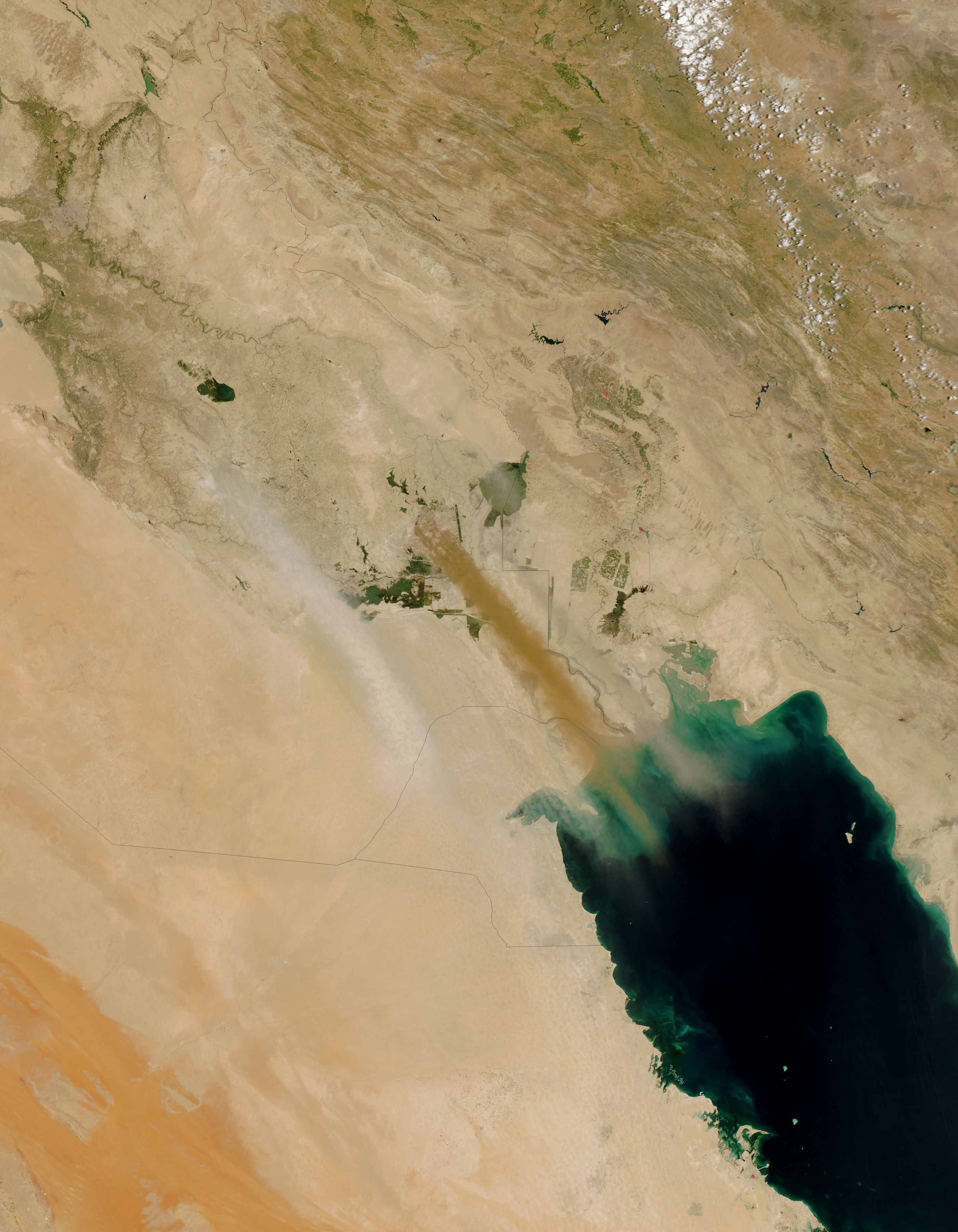 Dust storms in Iraq - related image preview