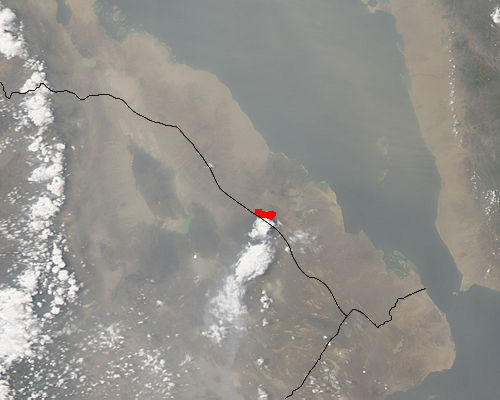 Activity at Nabro volcano, Eritrea - related image preview