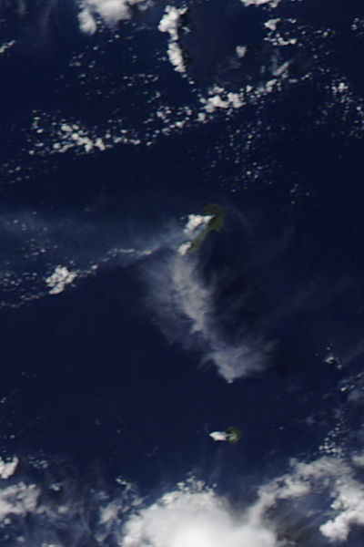 Eruption on Pagan Island, Mariana Islands - related image preview