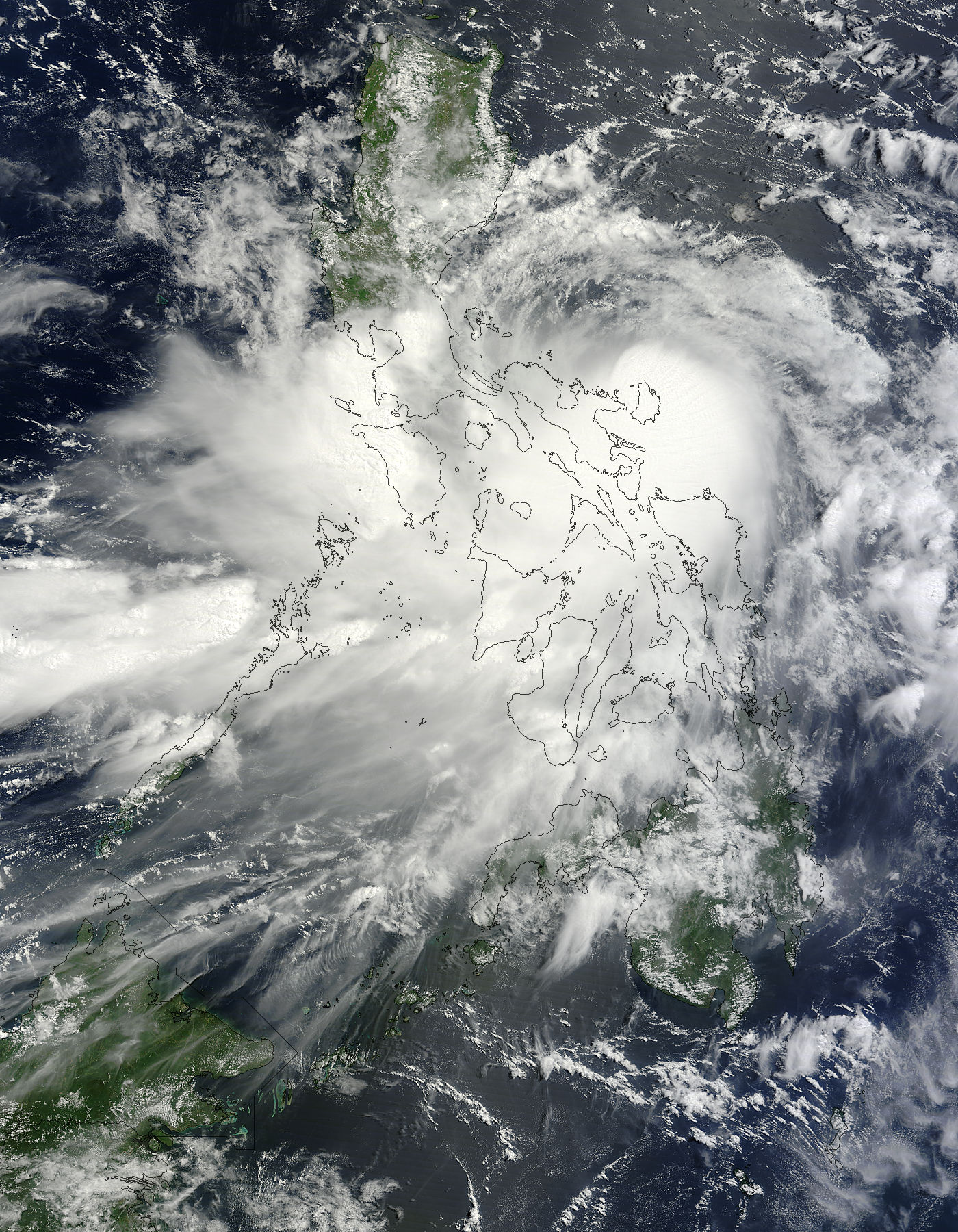 Tropical Storm Nock-ten (10W) over the Philippines - related image preview