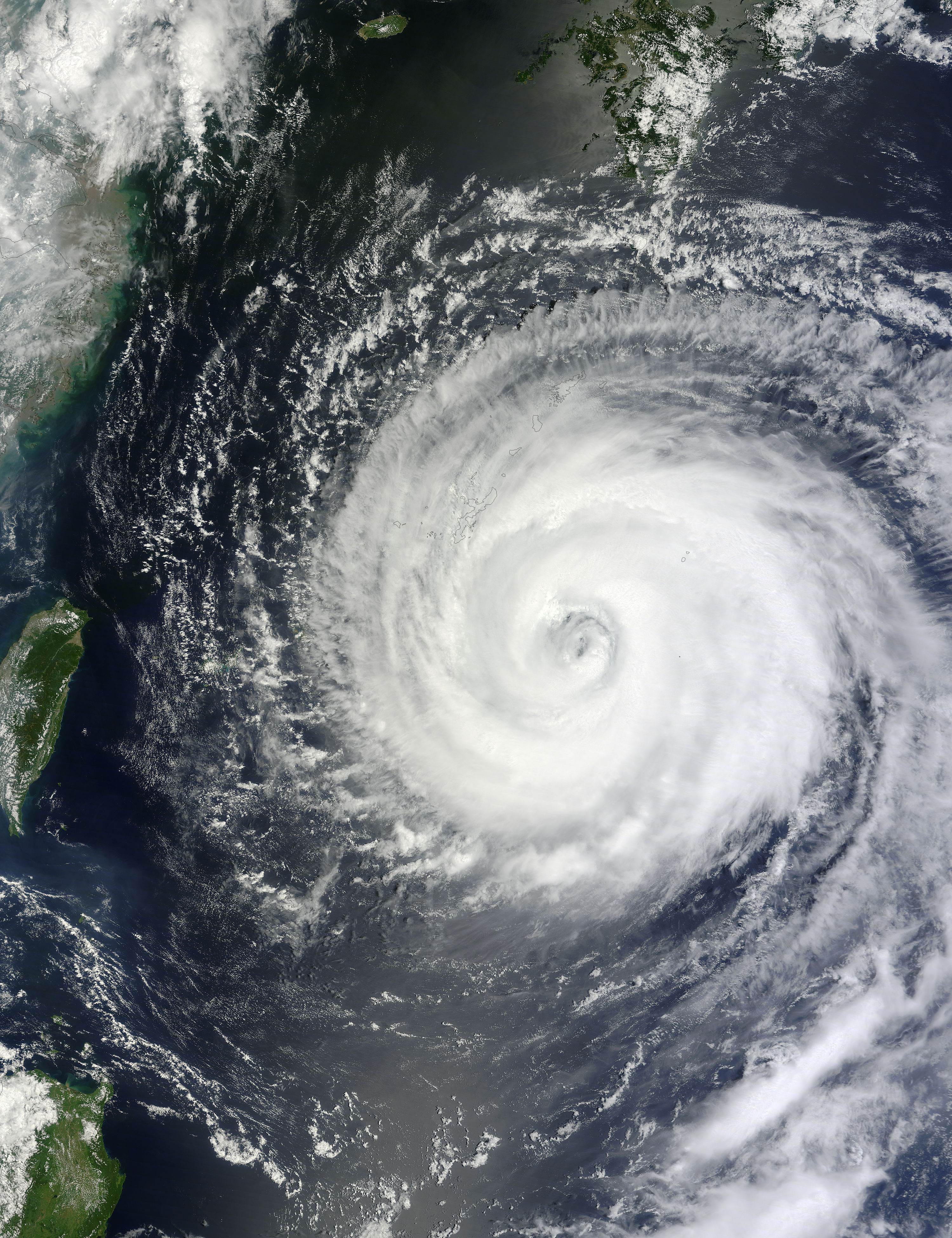 Typhoon Muifa (11W) in the Philippine Sea - related image preview