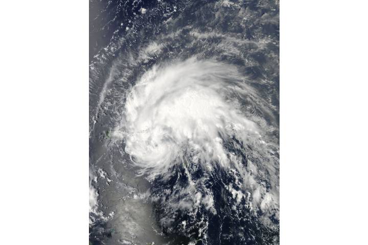 Tropical Storm Irene (09L) approaching Puerto Rico - selected image