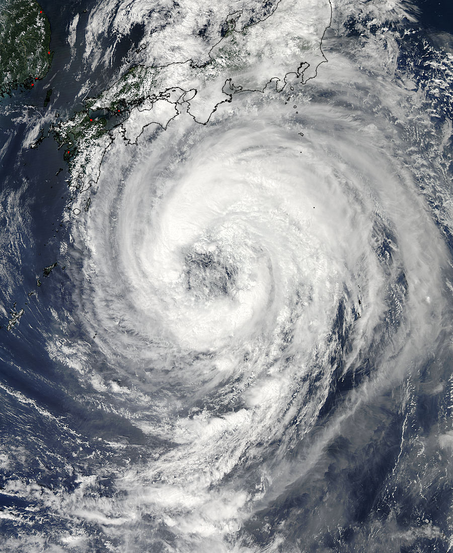 Tropical Storm Talas (15W) approaching Japan - related image preview