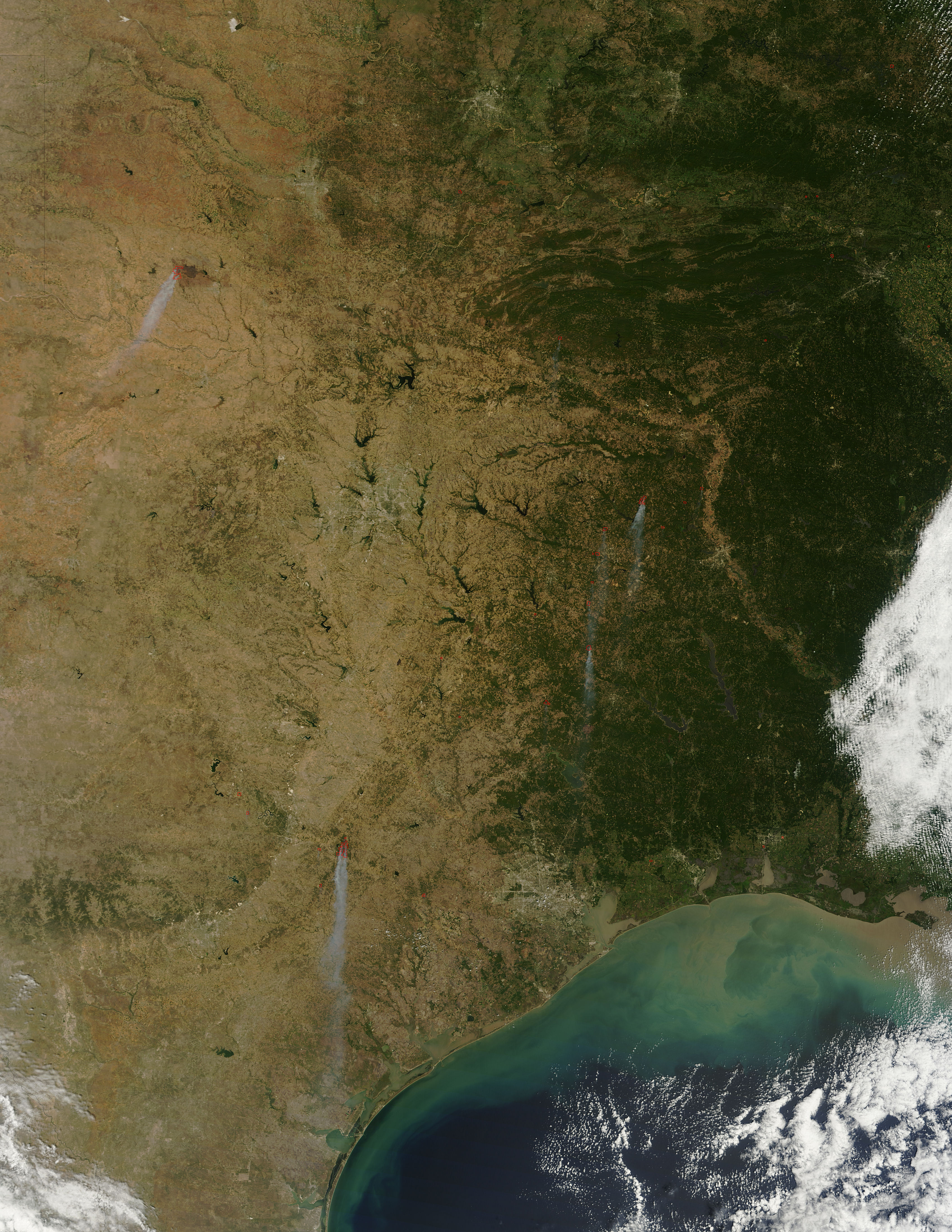 Fires in Texas and Oklahoma - related image preview