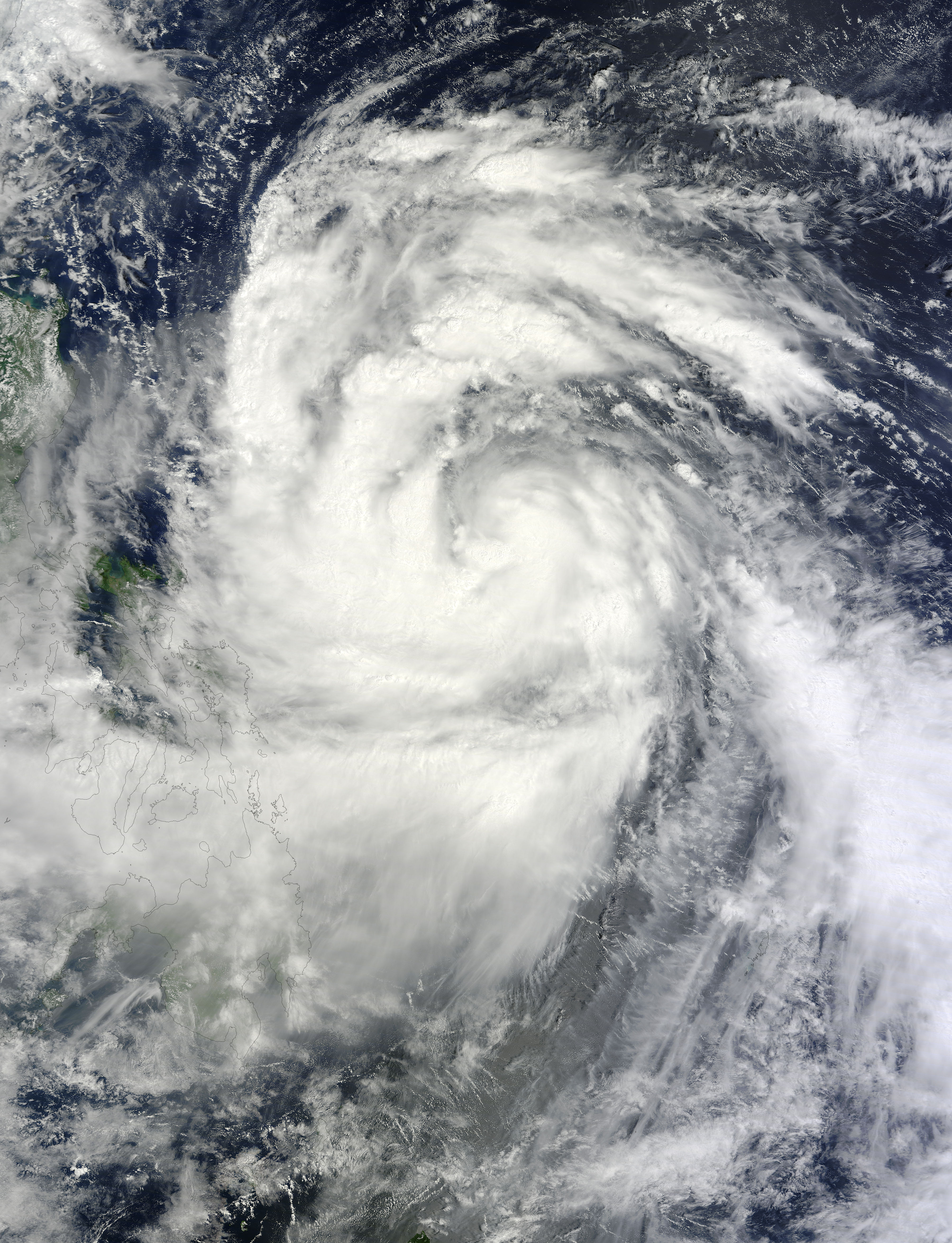 Typhoon Nesat (20W) approaching the Philippines - related image preview