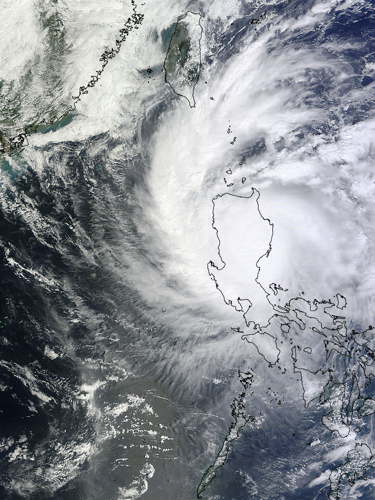 Typhoon Nalgae (22W) over the Philippines - related image preview