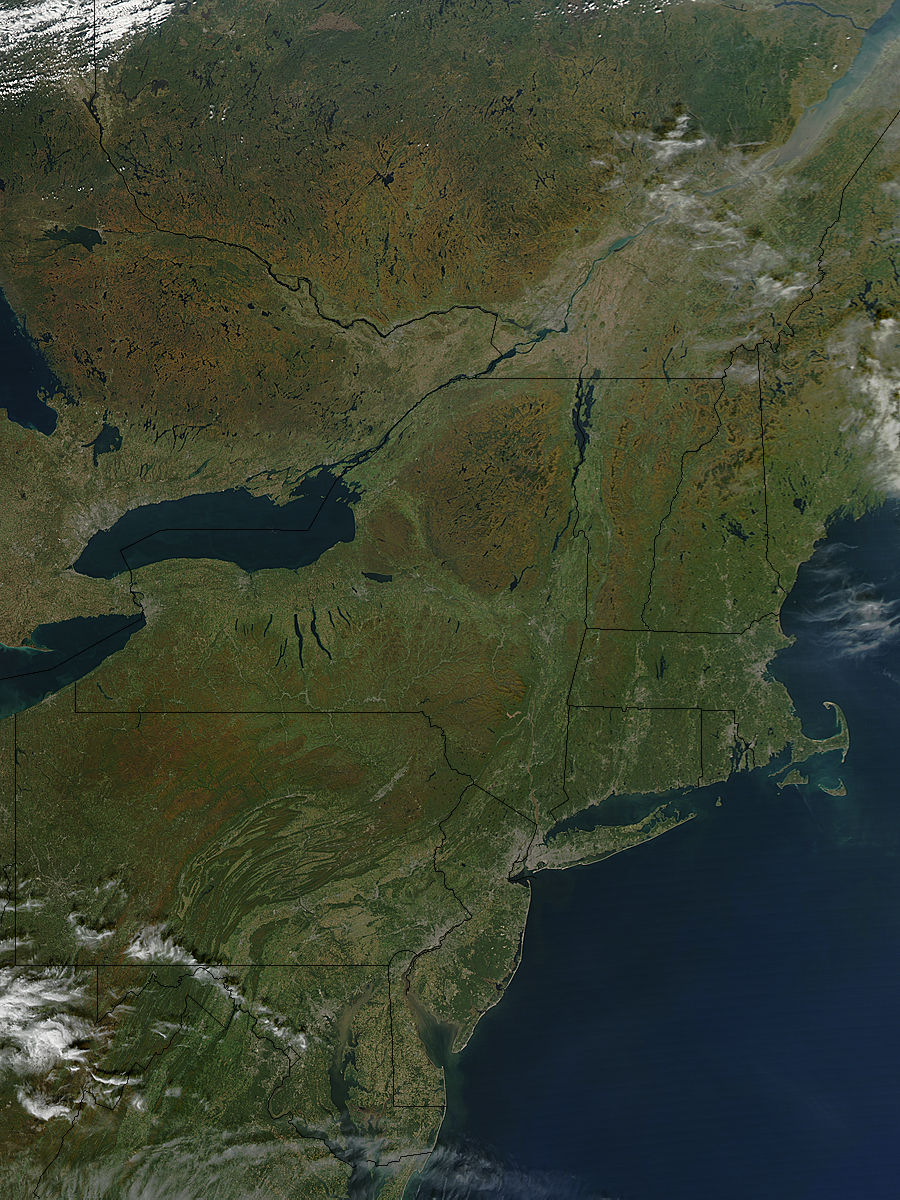 Fall colors in northeastern United States and Canada - related image preview