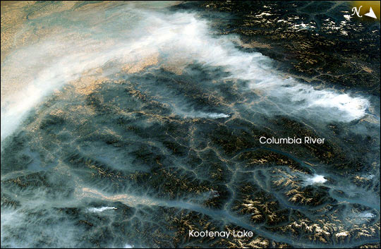 Fires in British Columbia