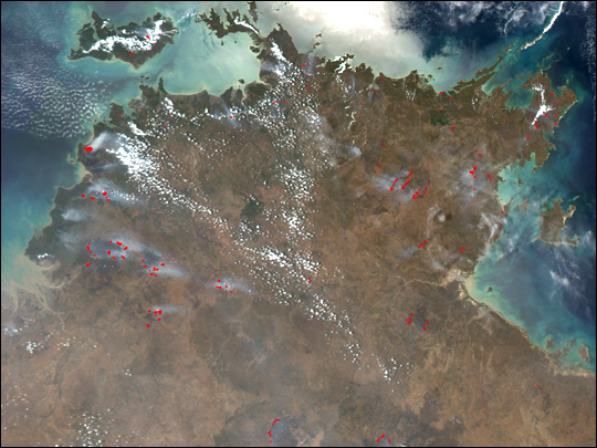 Fires in Northern Australia