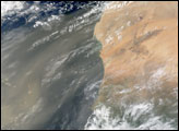 Dust Blowing off West Africa