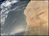 Dust Blowing off West Africa