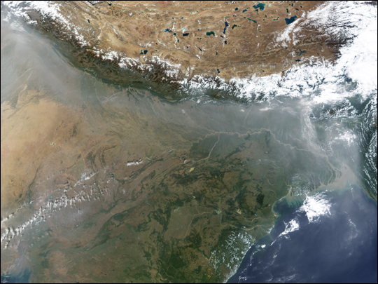 Agricultural Fires in Northern India - related image preview
