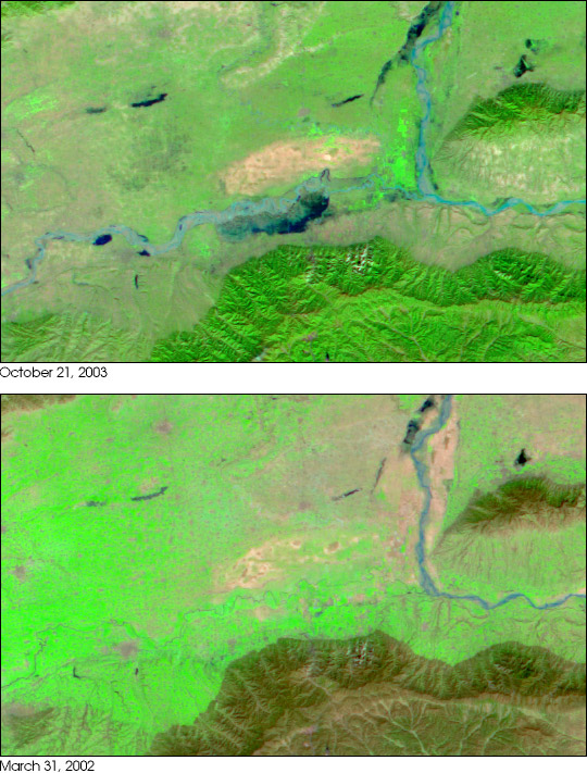 Flooding in Northern China